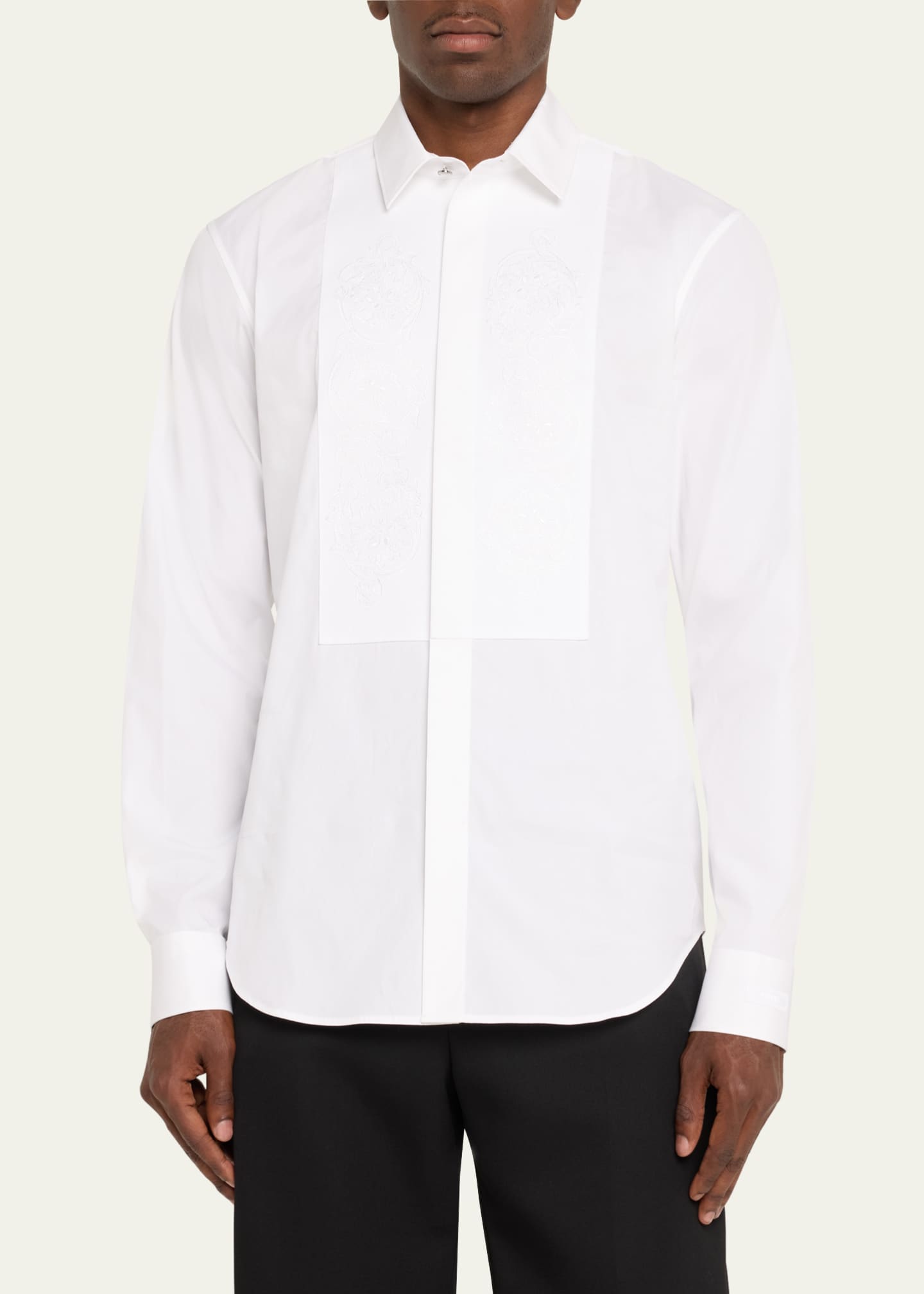 Versace button down outlet