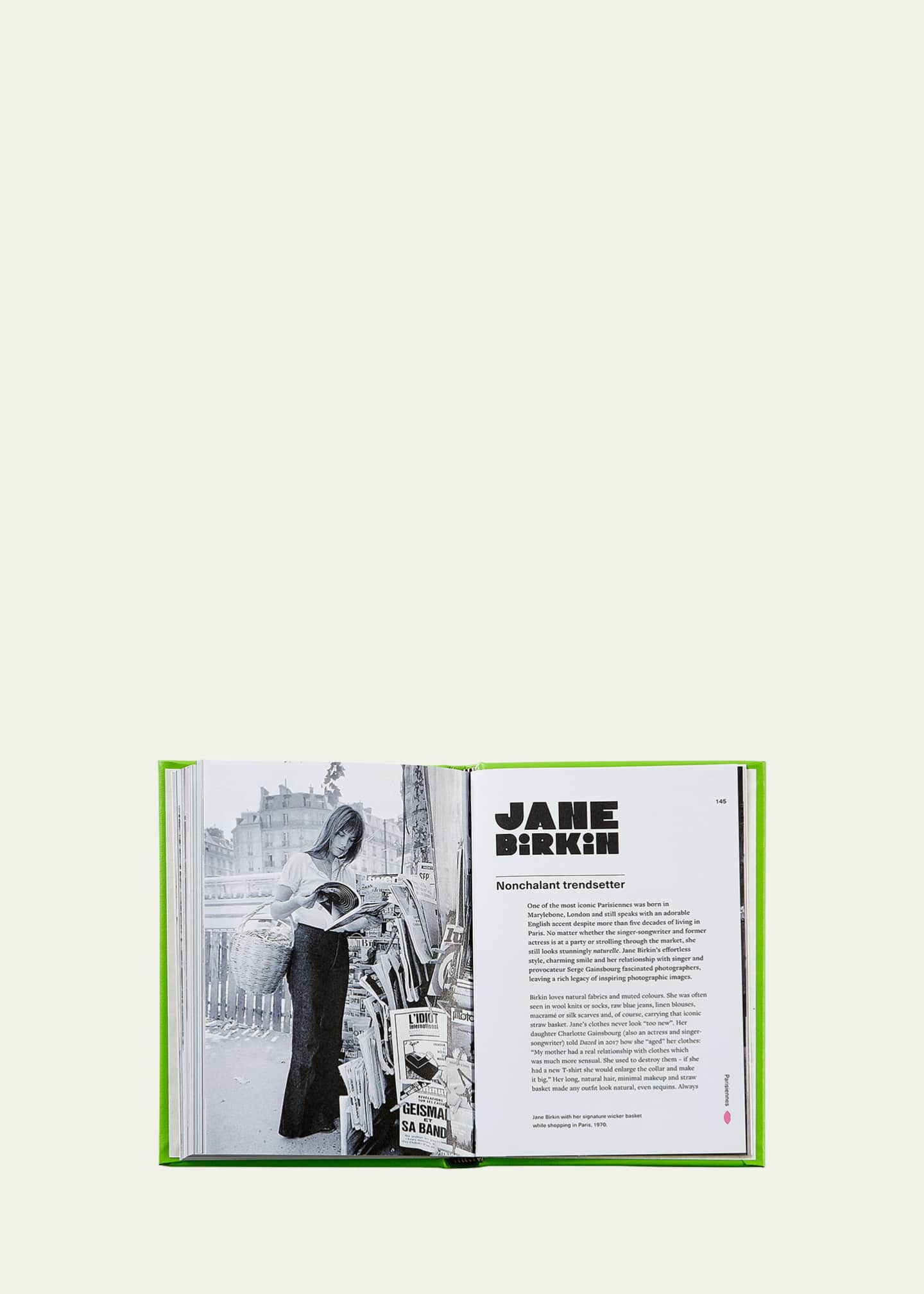 Graphic Image "Little Book of Paris Style" Leather-Bound Book by Alois Guinut Image 6 of 6