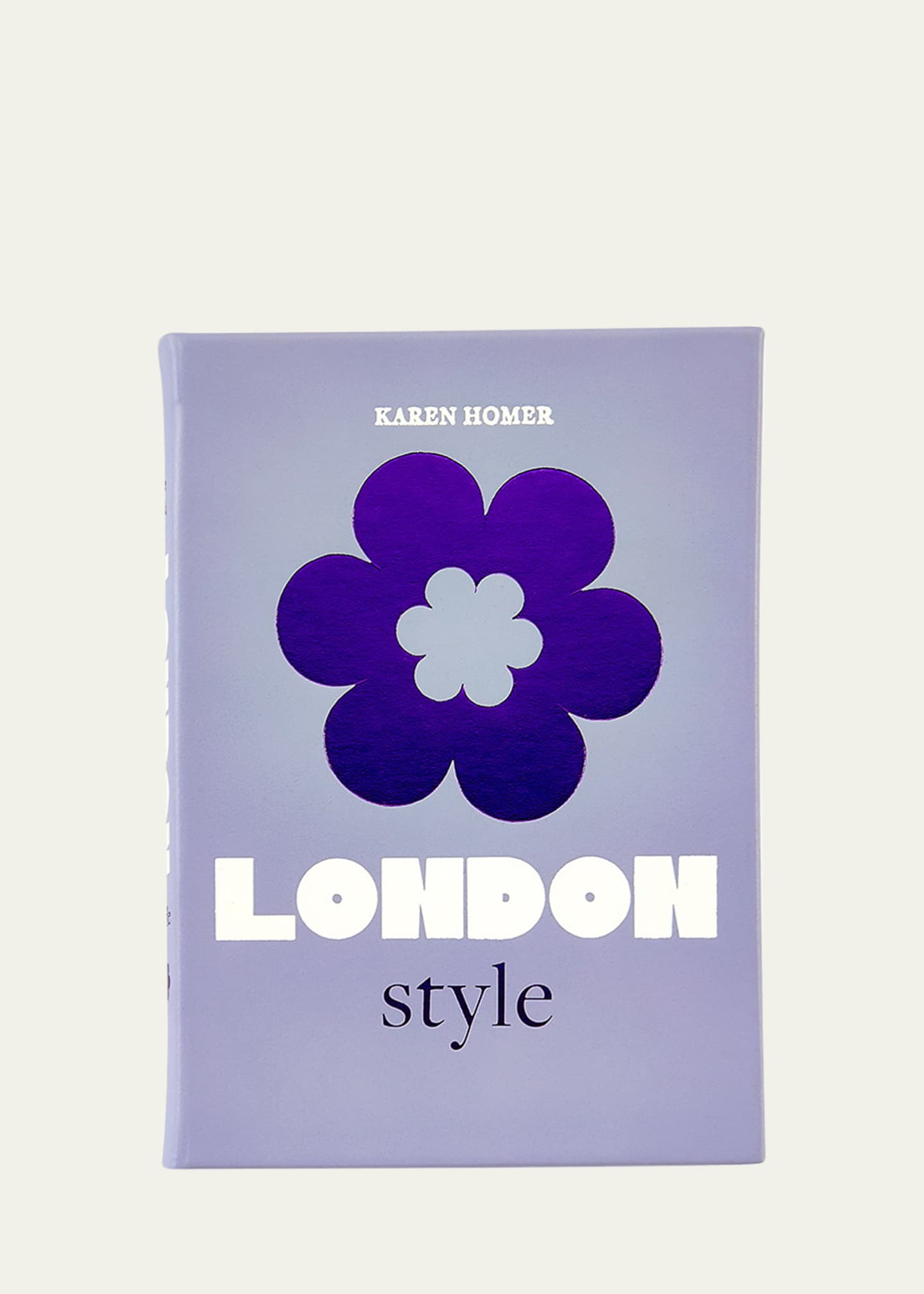 Graphic Image "Little Book of London Style" Leather-Bound Book by Karen Homer Image 1 of 6