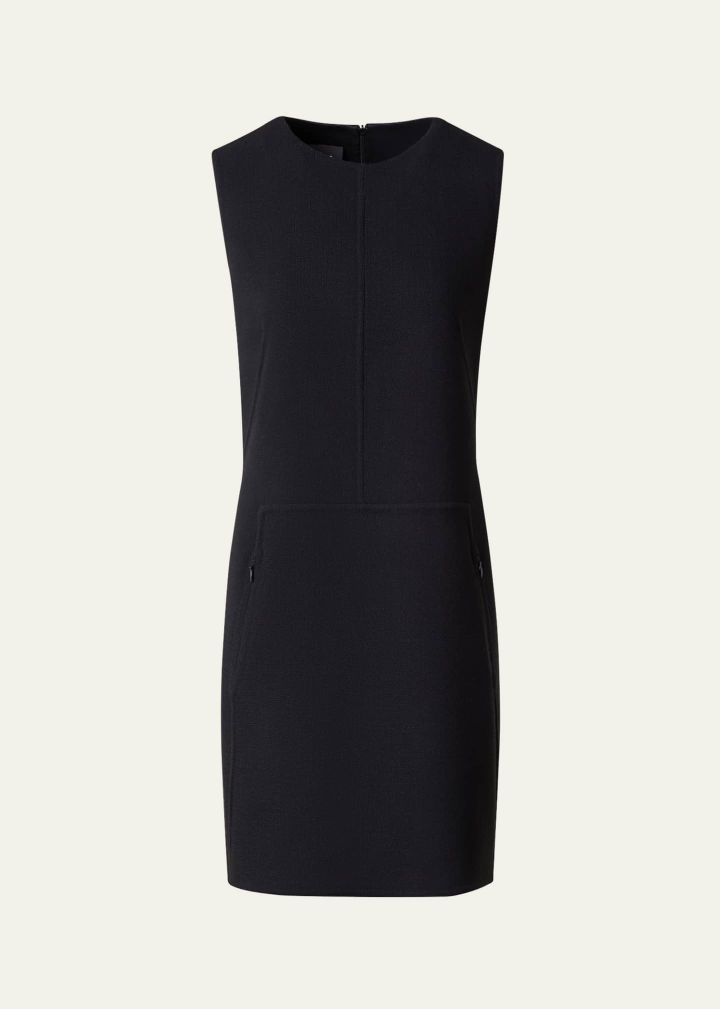 Akris Wool Crepe Mini Dress Image 1 of 5