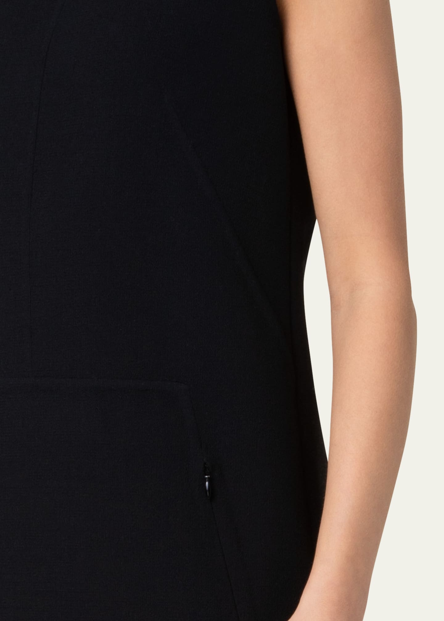 Akris Wool Crepe Mini Dress Image 5 of 5