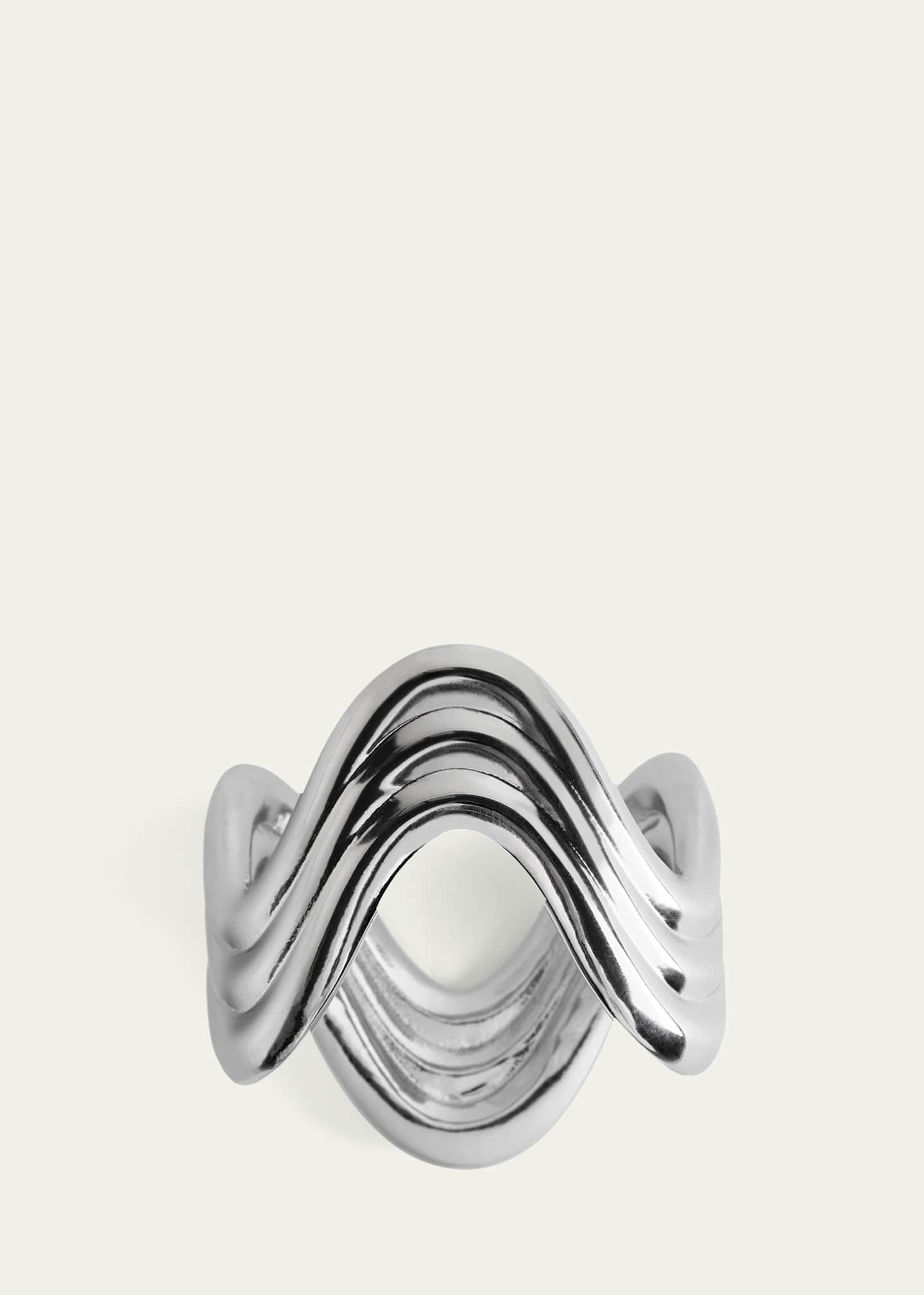 L'Objet Ripple Napkin Rings Jewels, Set of 4 Image 2 of 2