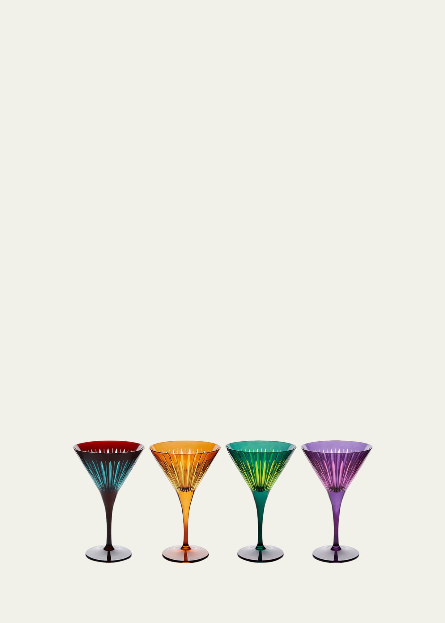 L'Objet Prism Martini Glasses, Set of 4