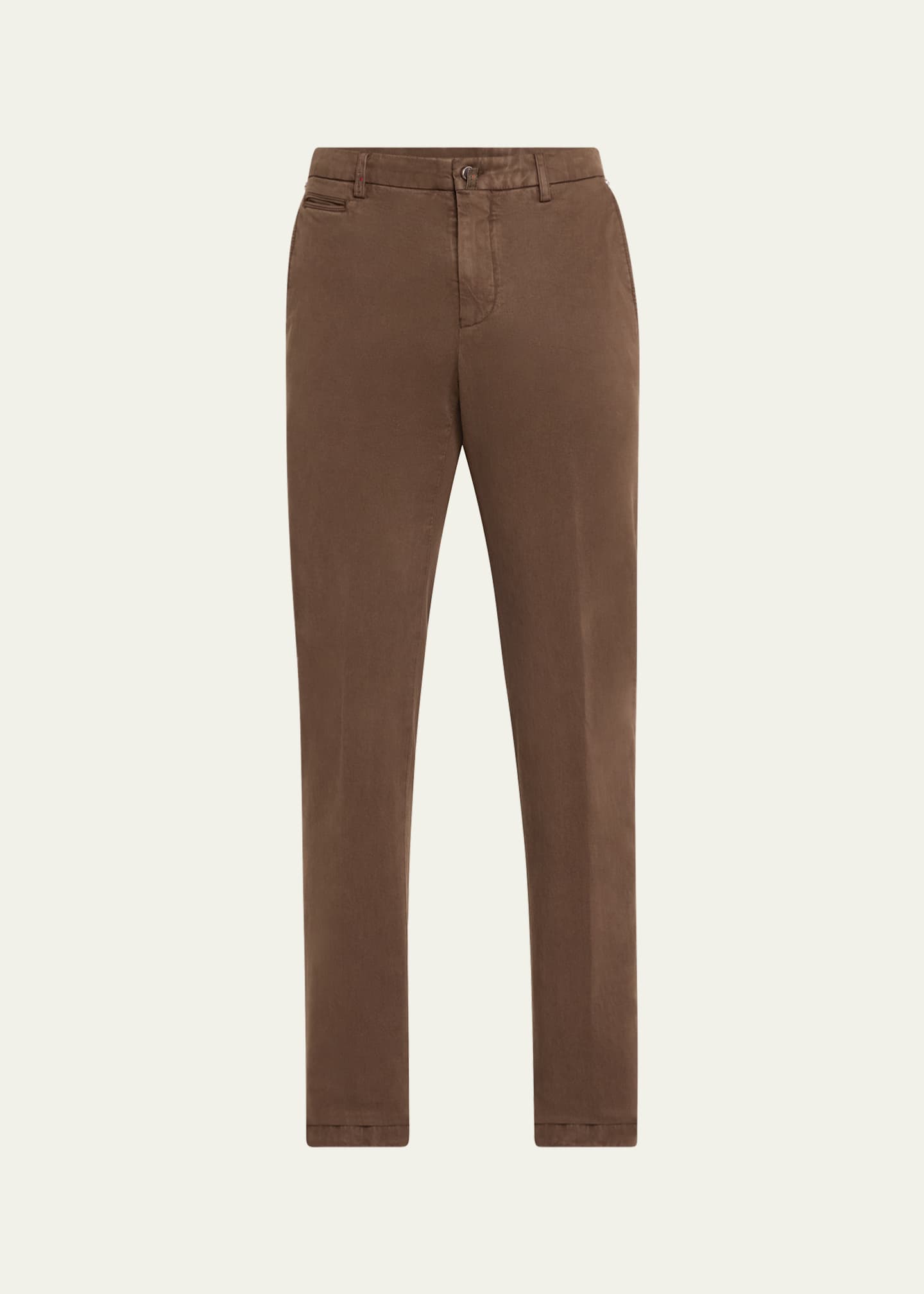 Kiton Men's 4-Pocket Slim Cotton Pants Image 1 of 5