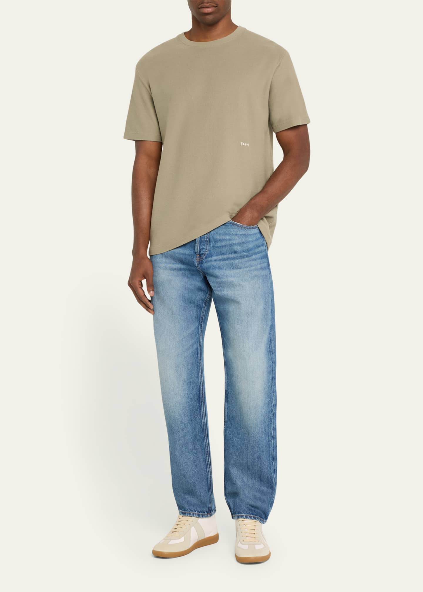 FRAME Men's Straight-Leg Jeans Image 2 of 5