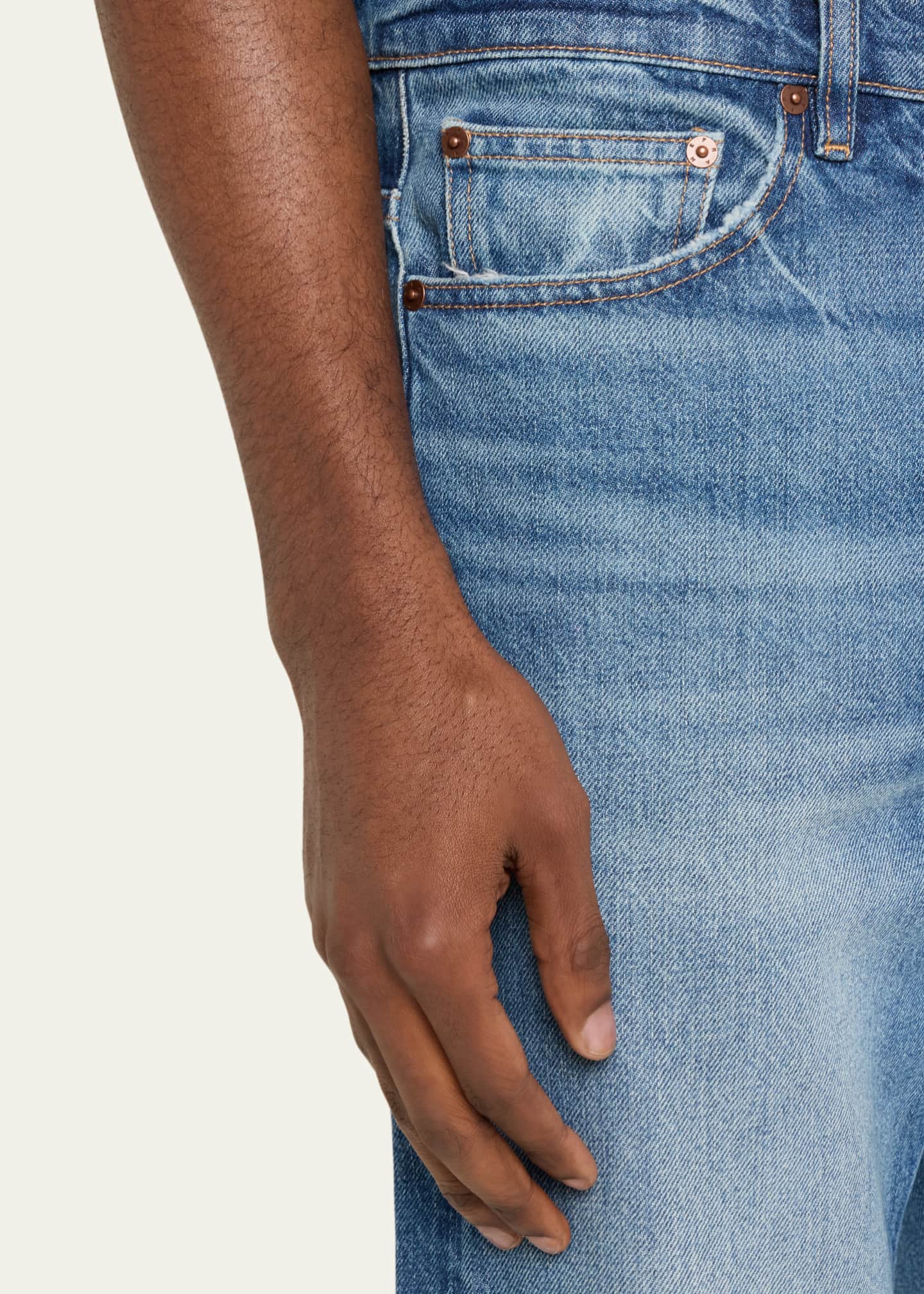 FRAME Men's Straight-Leg Jeans Image 5 of 5
