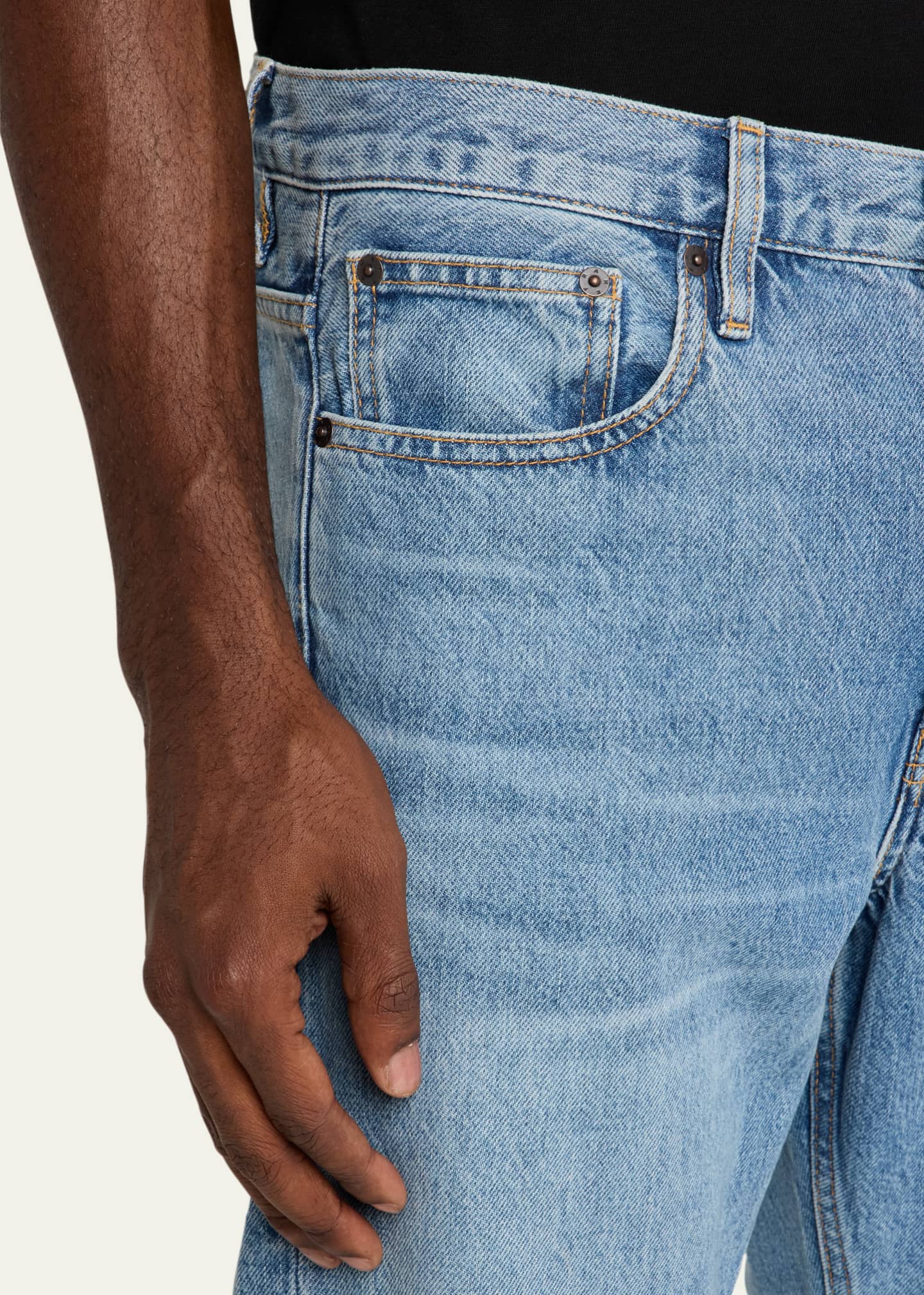 FRAME Men's Straight-Leg Jeans Image 5 of 5