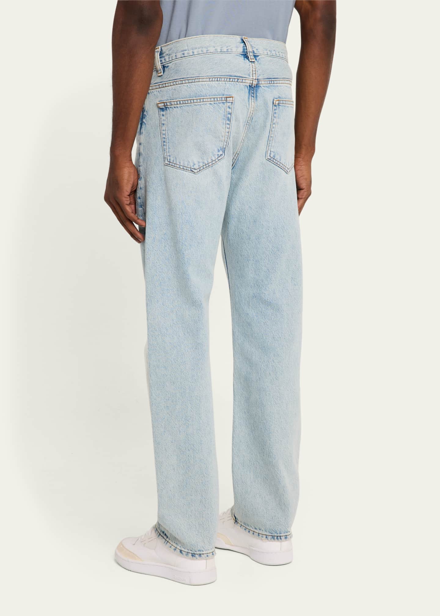 FRAME Men's Straight-Leg Jeans Image 3 of 5