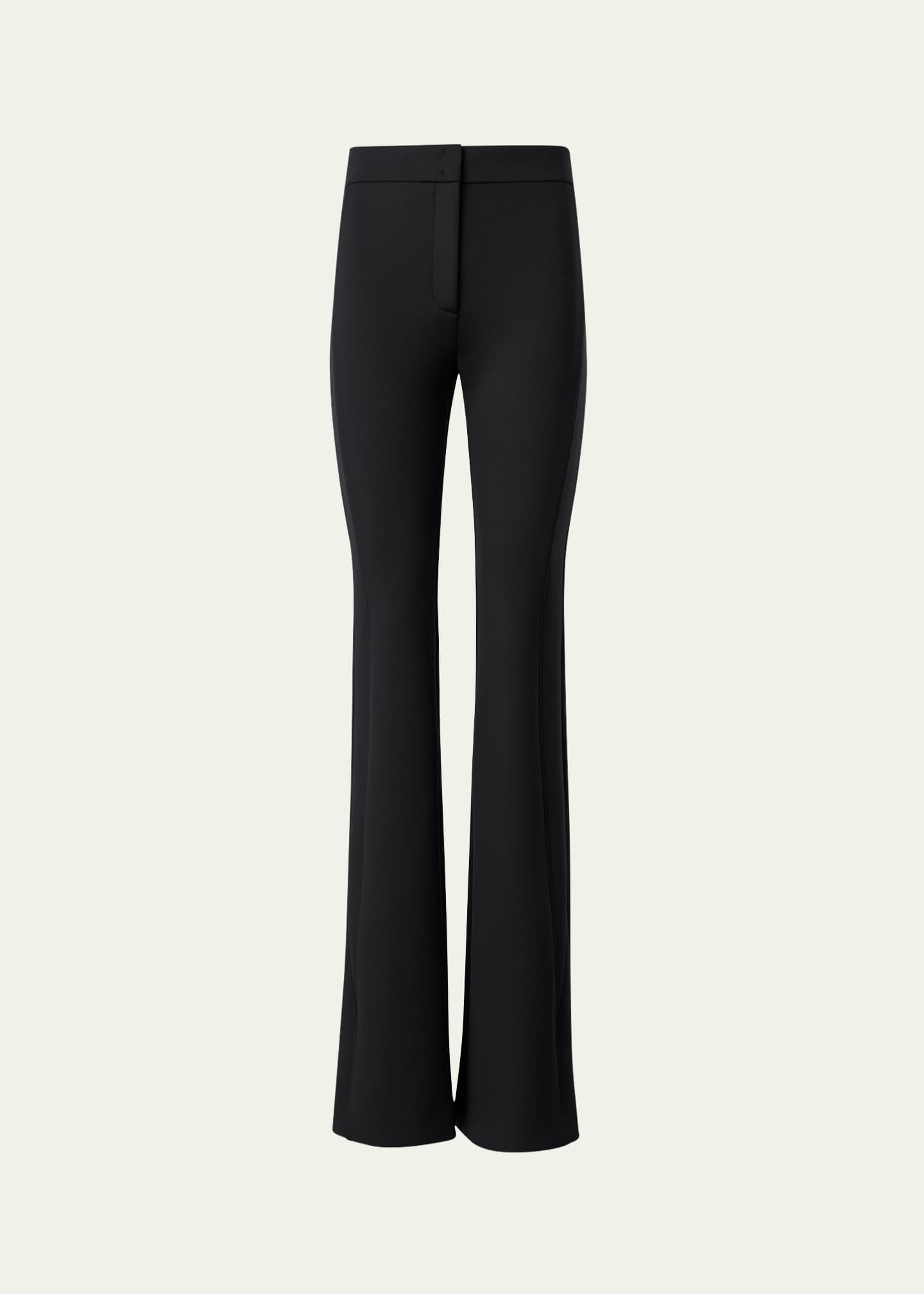 Akris Faris Techno Neoprene Bootcut Pants Image 1 of 5