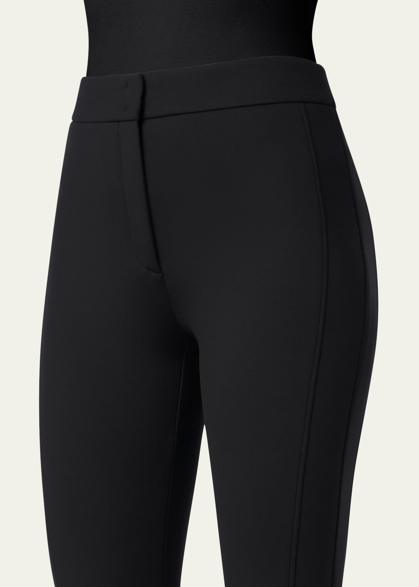 Akris Faris Techno Neoprene Bootcut Pants Image 5 of 5