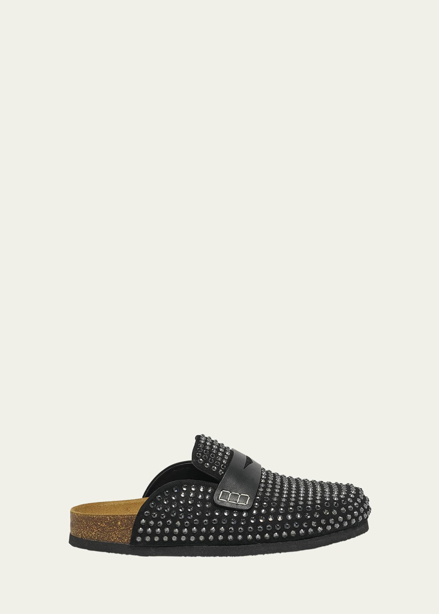 Penny loafer slides top