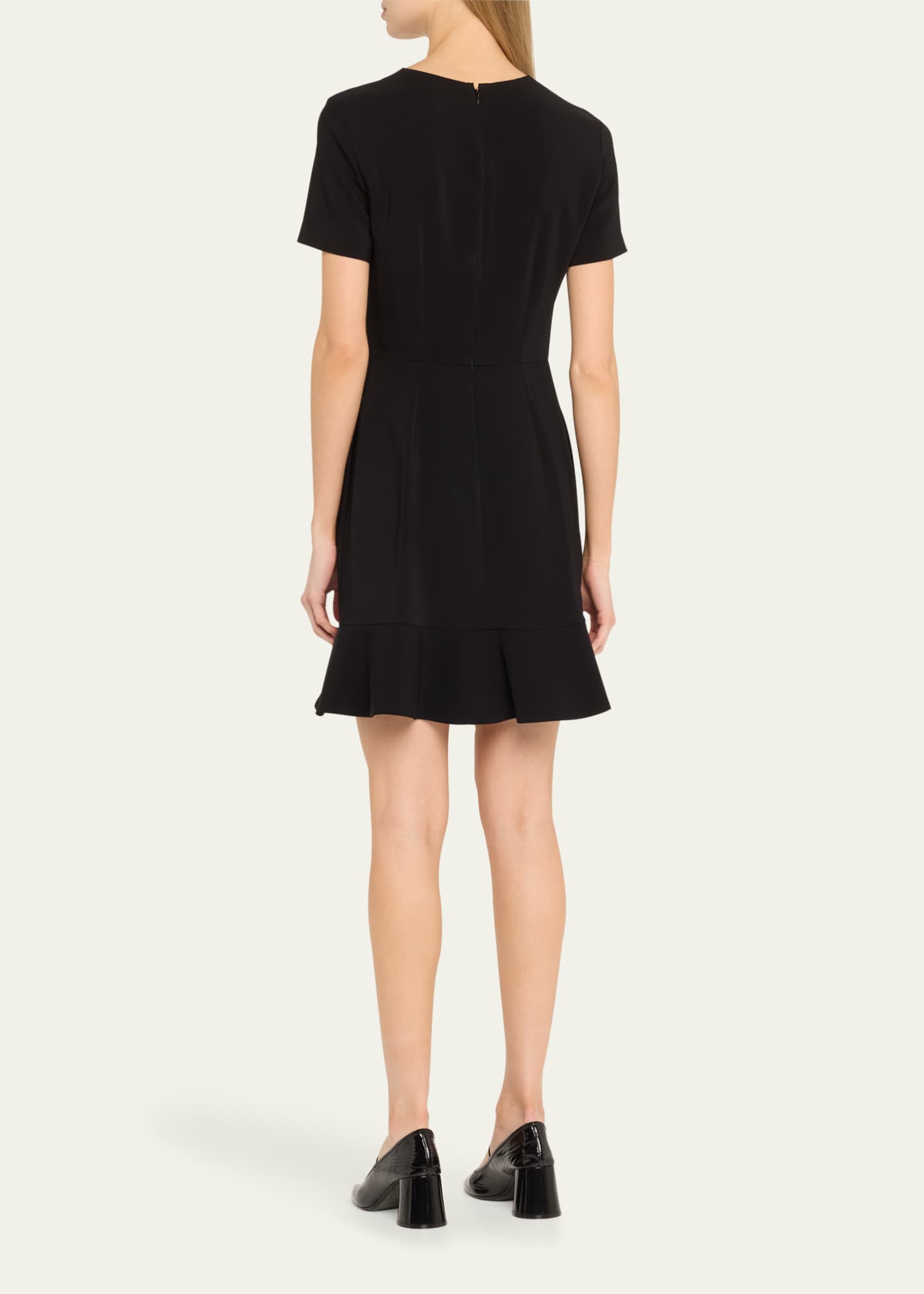 Stella McCartney Iconic Mini Dress with Flounce Hem Image 3 of 5