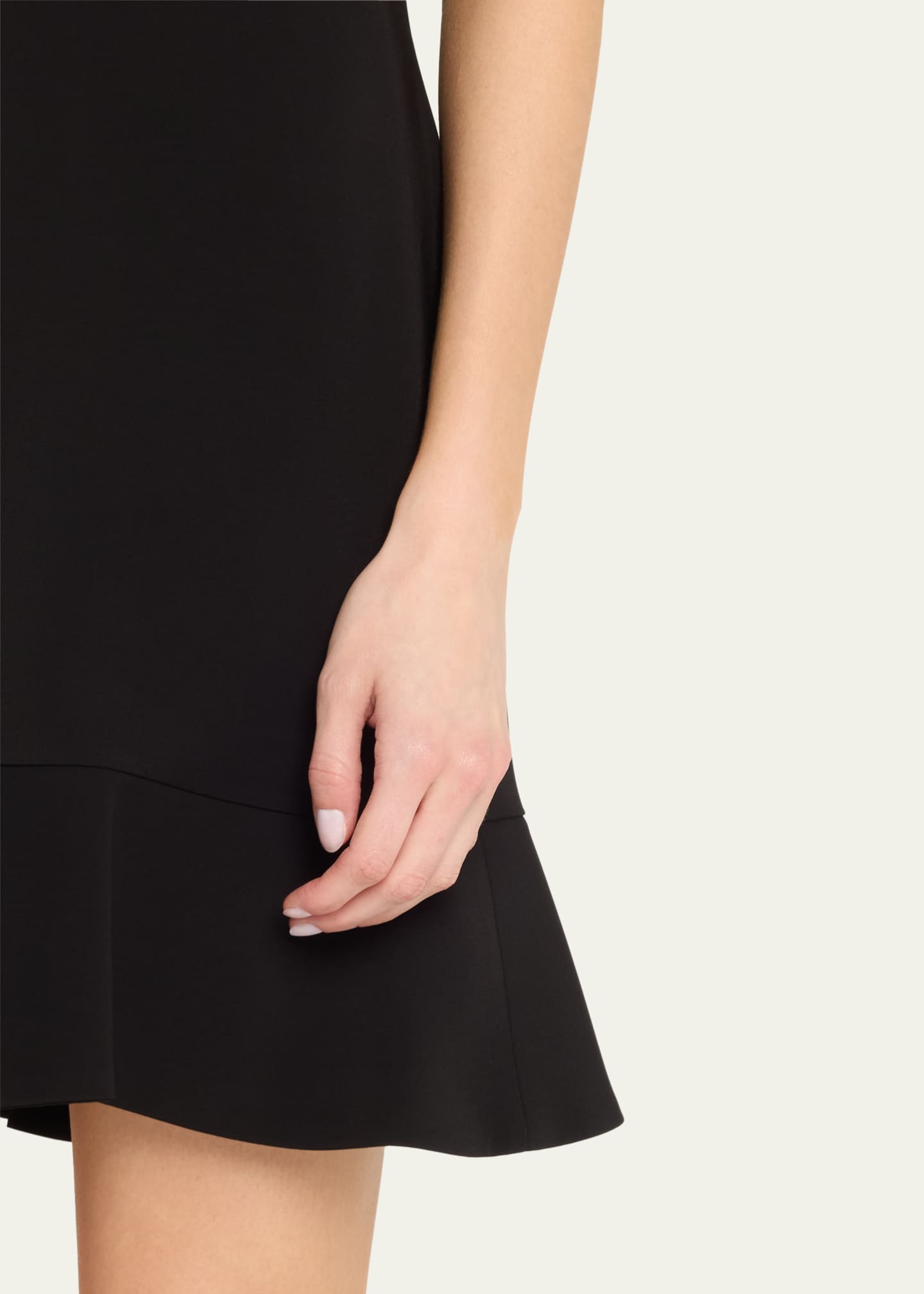 Stella McCartney Iconic Mini Dress with Flounce Hem Image 5 of 5