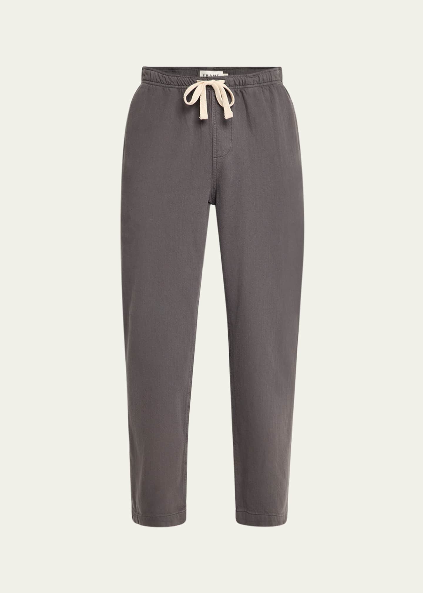 FRAME Men's Textured Terry Sweatpants Image 1 of 5