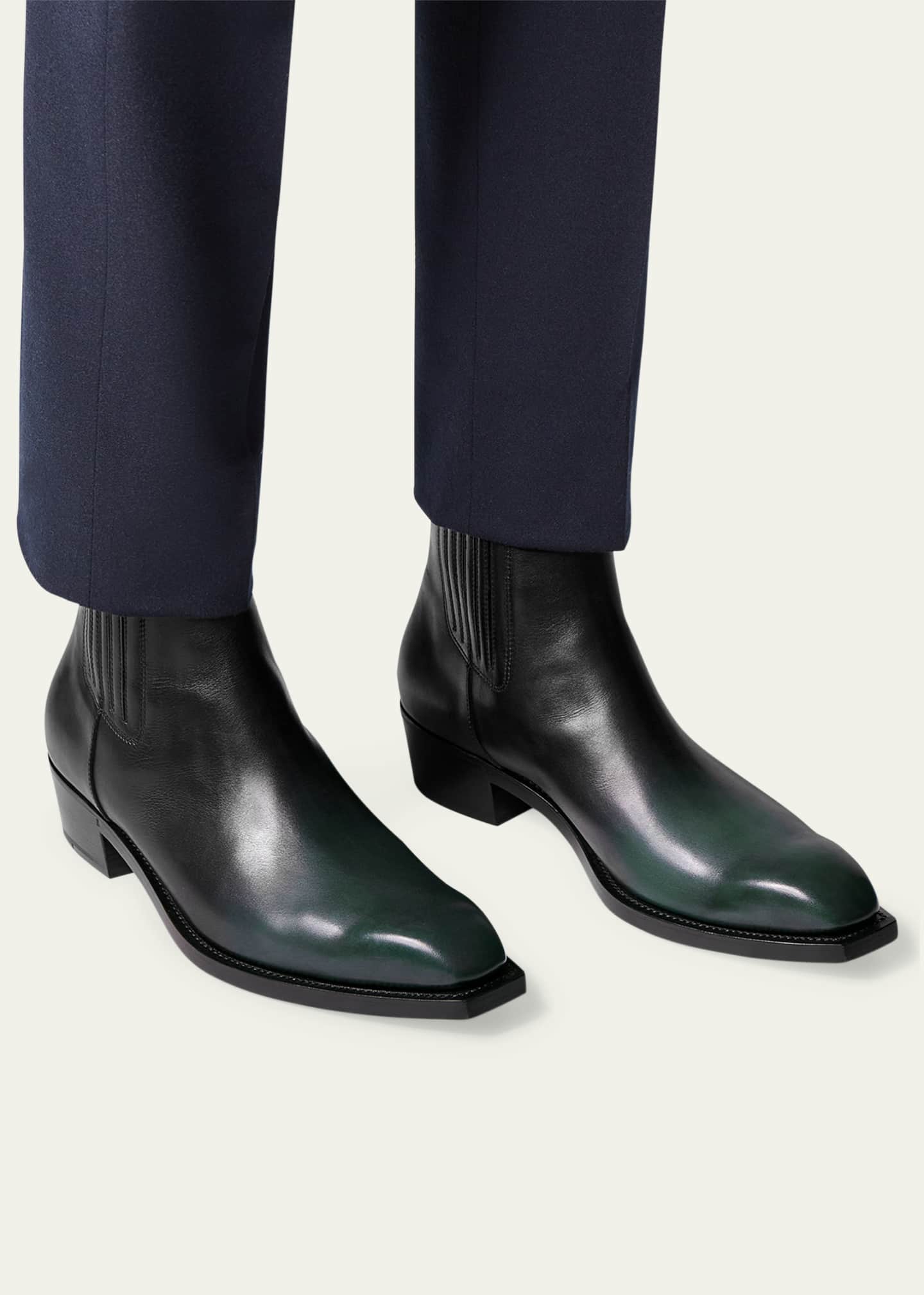 Berluti Men s Butteri Degrade Leather Chelsea Boots