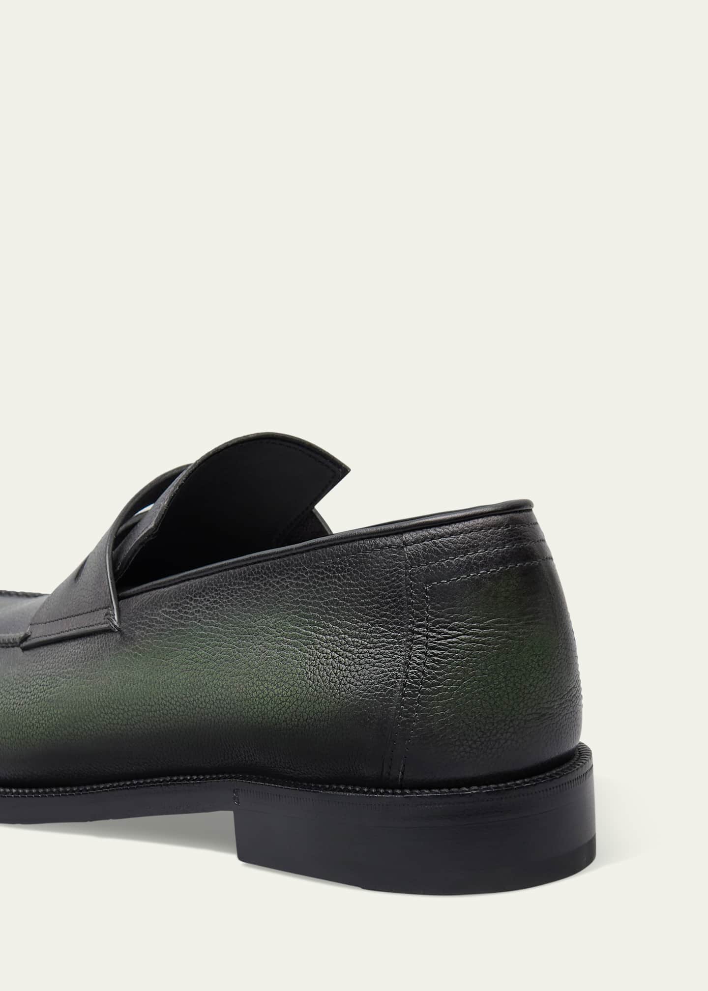 Berluti Men's Andy Demesure Flex Leather Penny Loafers - Bergdorf