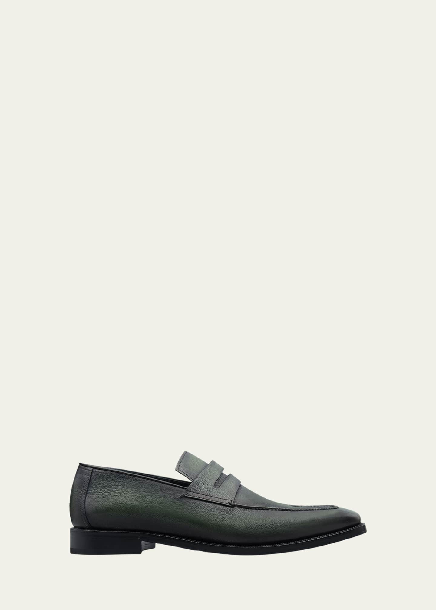 Berluti Men's Andy Demesure Flex Leather Penny Loafers - Bergdorf