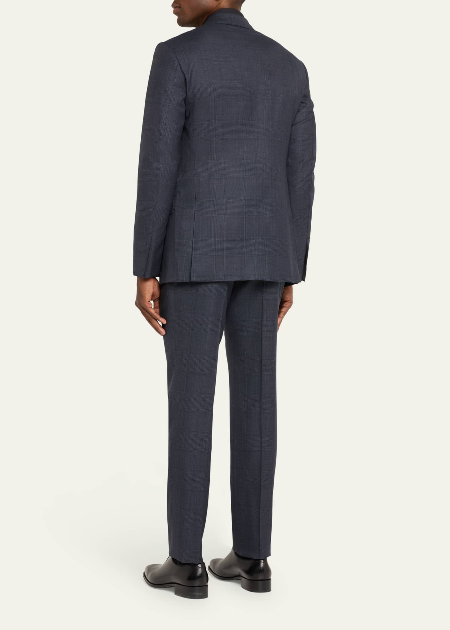 TOM FORD Men's Shelton Prince of Wales Suit Image 3 of 5
