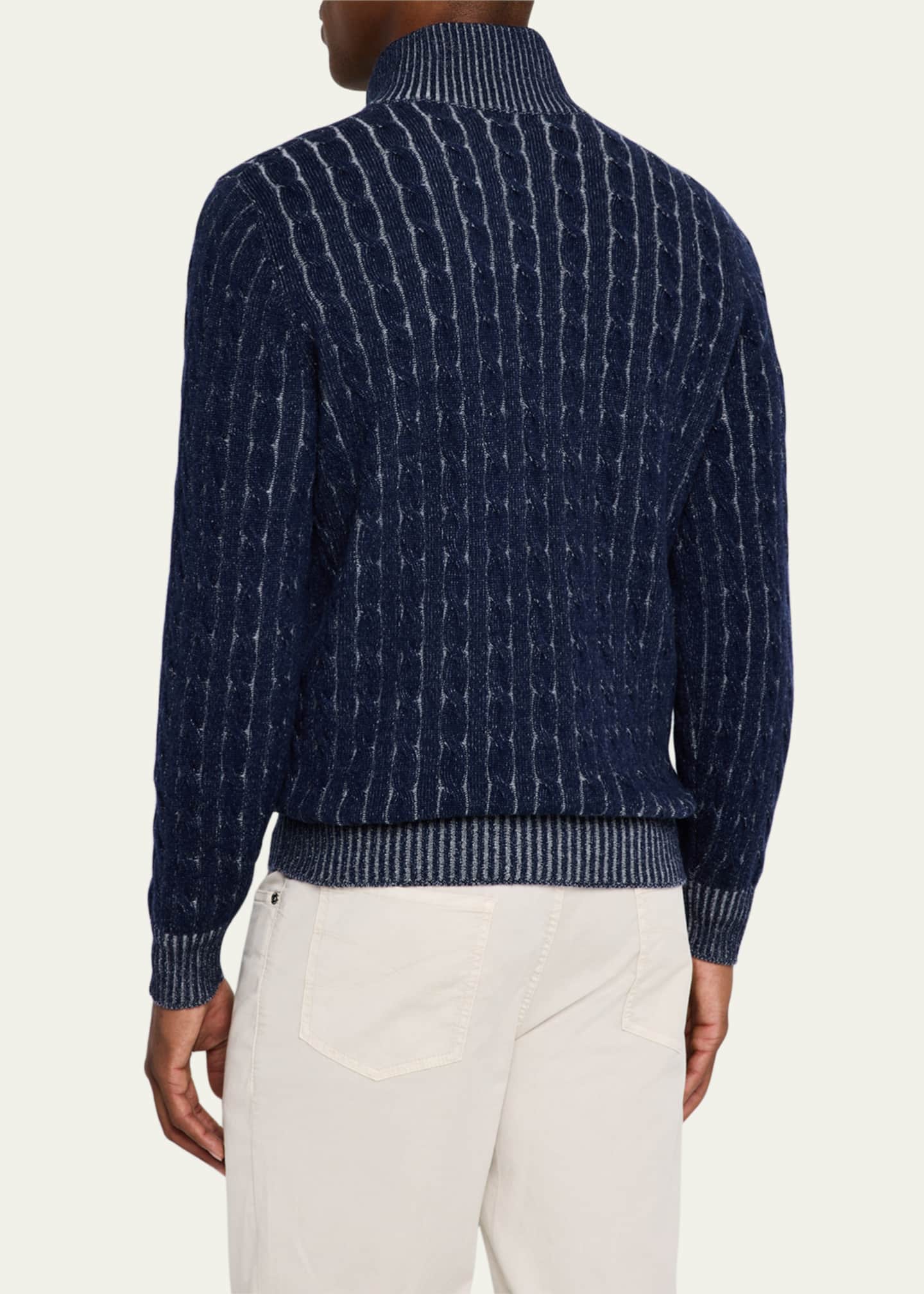 Brunello Cucinelli Zip Up Sweater - Men's 54