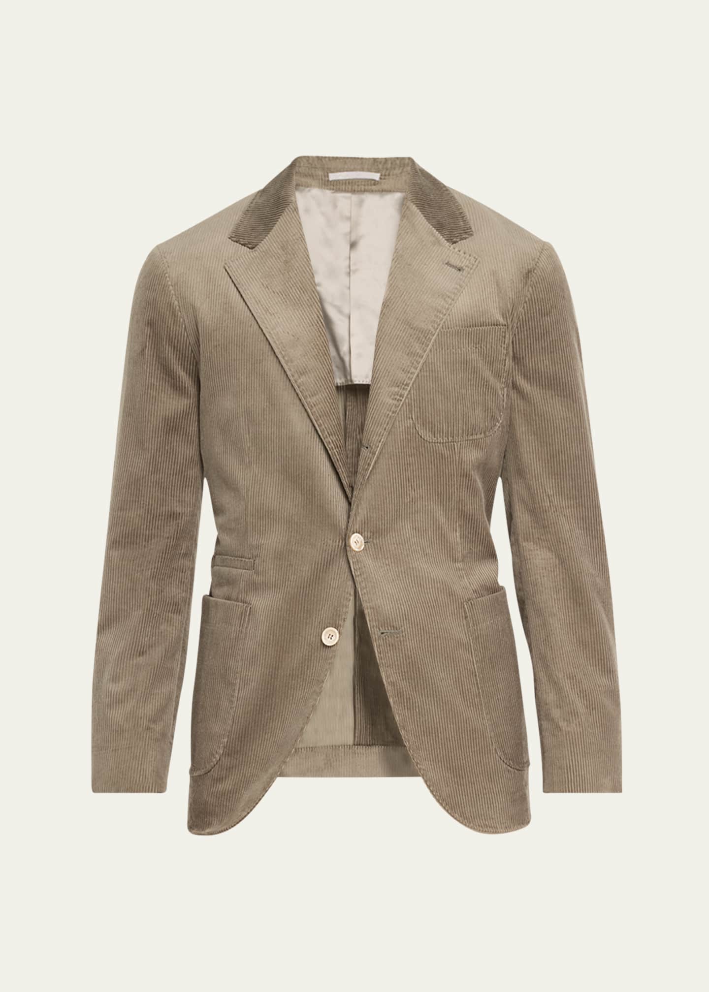 Brunello Cucinelli Men s Corduroy Patch Pocket Sport Coat