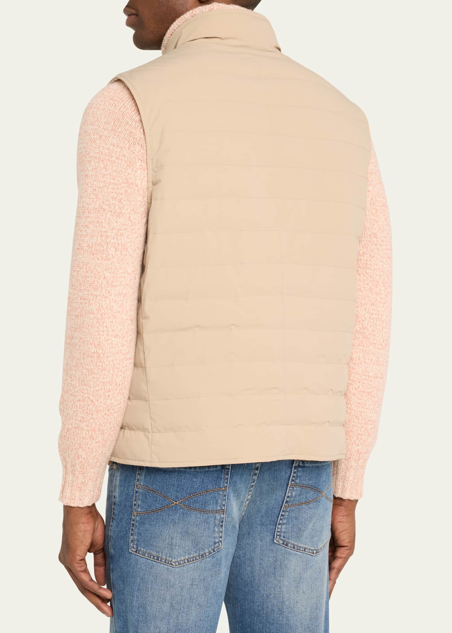 Brunello Cucinelli Men's Puffer Vest Image 3 of 5