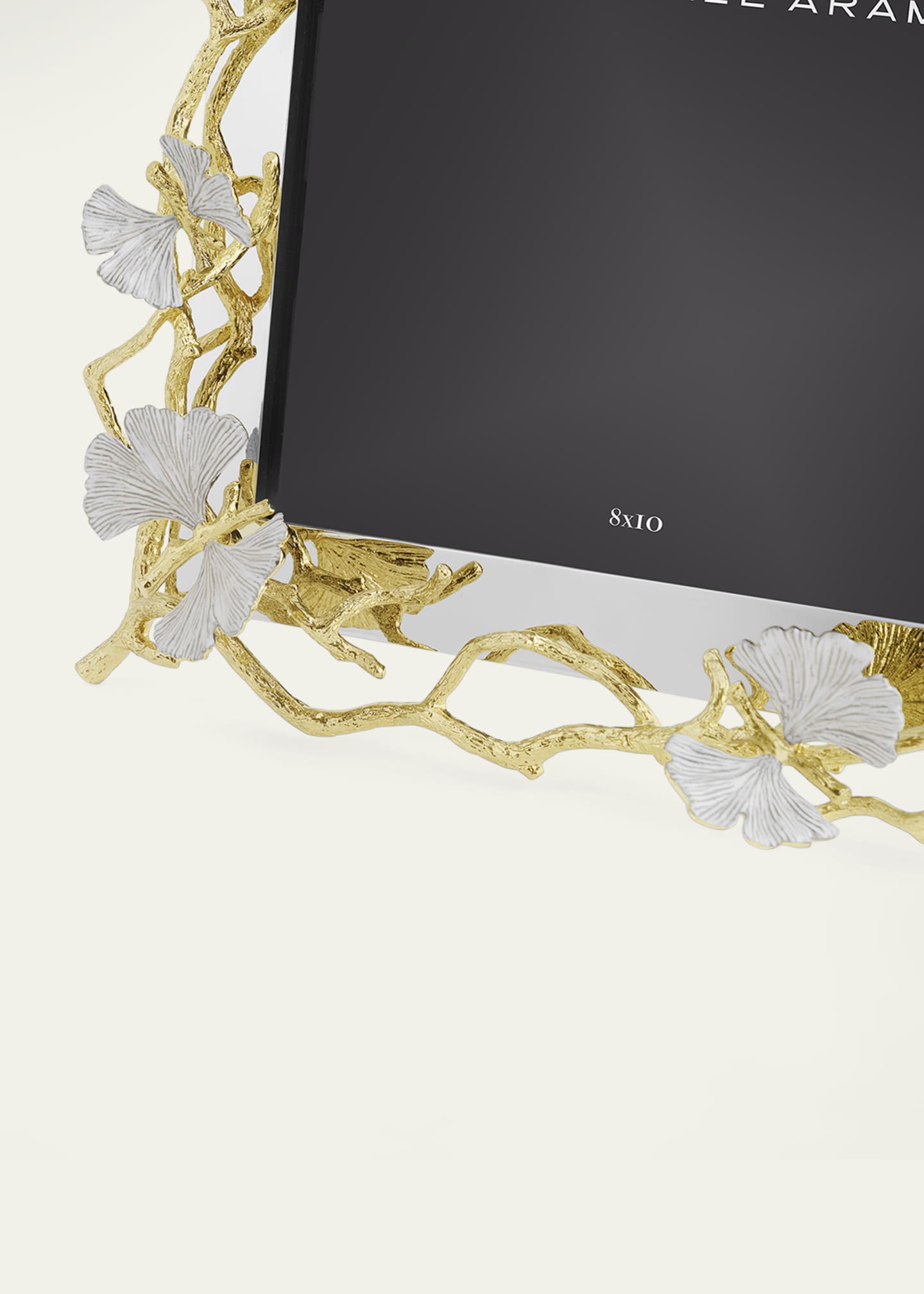 Michael Aram Butterfly Ginkgo White and Gold Frame, 8" x 10" Image 6 of 6