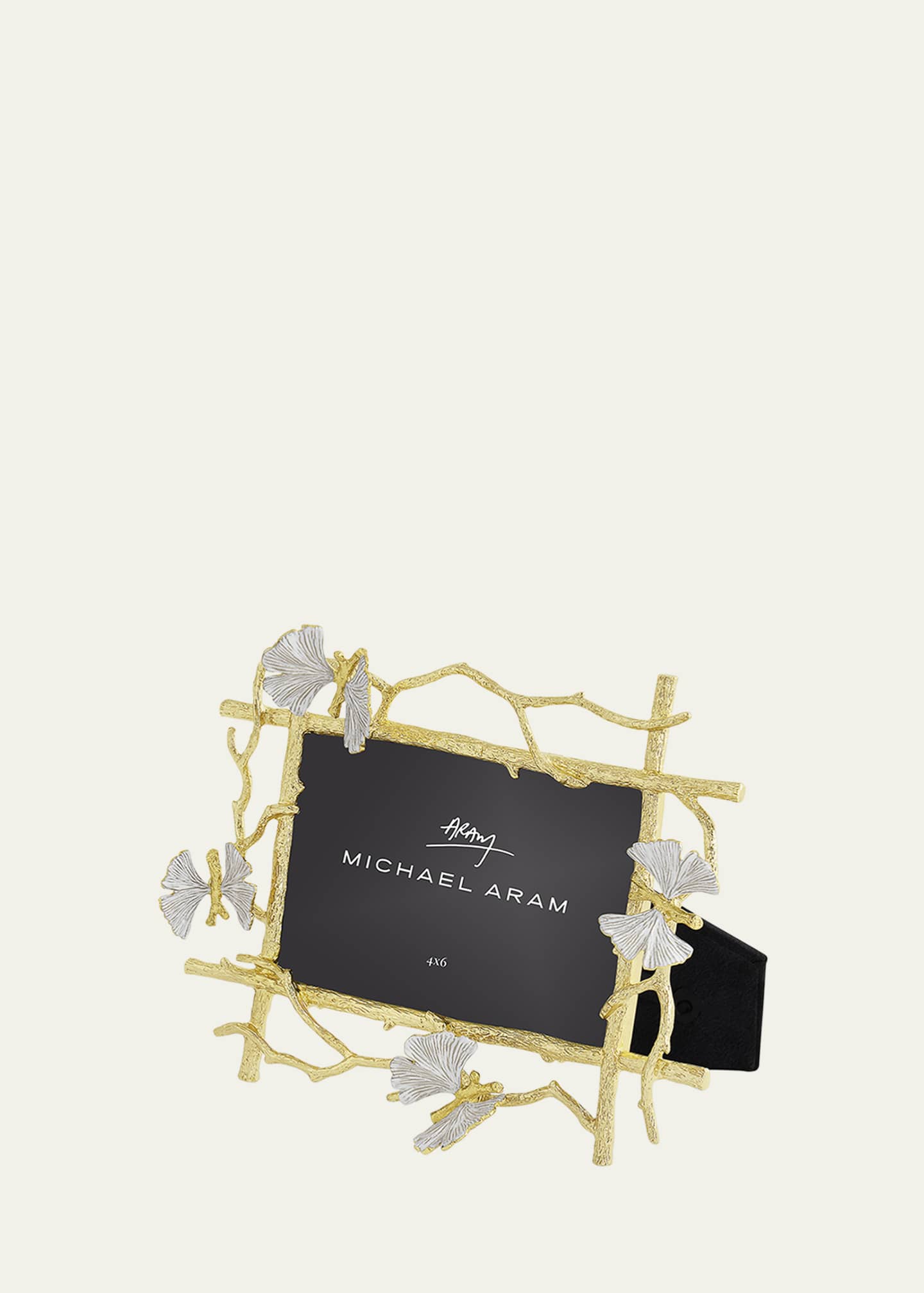 Michael Aram Butterfly Ginkgo Photo Frame, 4" x 6" Image 2 of 5