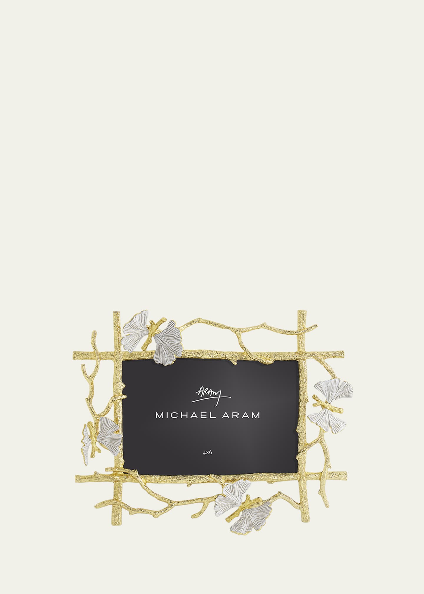 Michael Aram Butterfly Ginkgo Photo Frame, 4" x 6" Image 1 of 5
