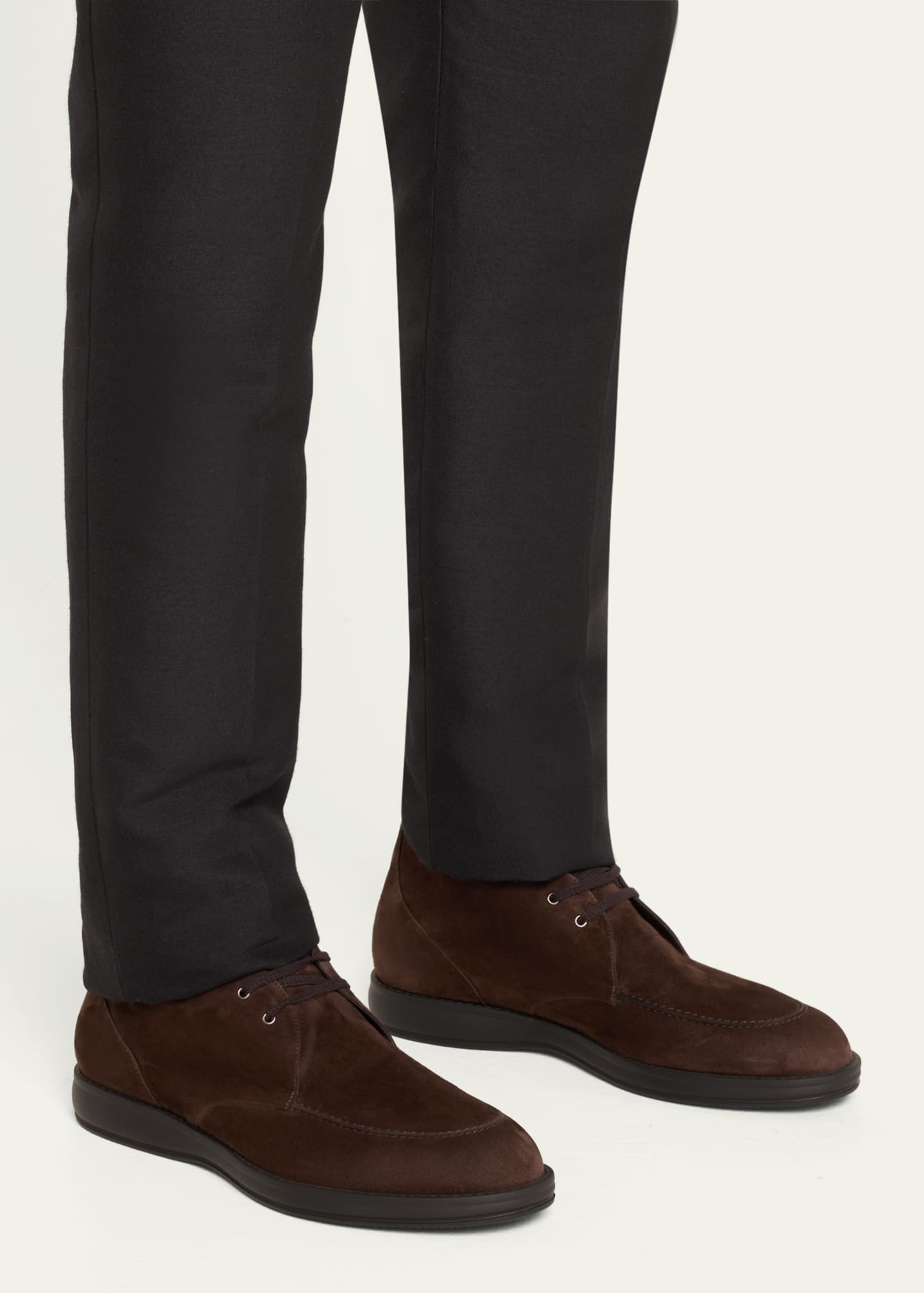 Brioni Men's Journey Suede Desert Boots Image 2 of 5