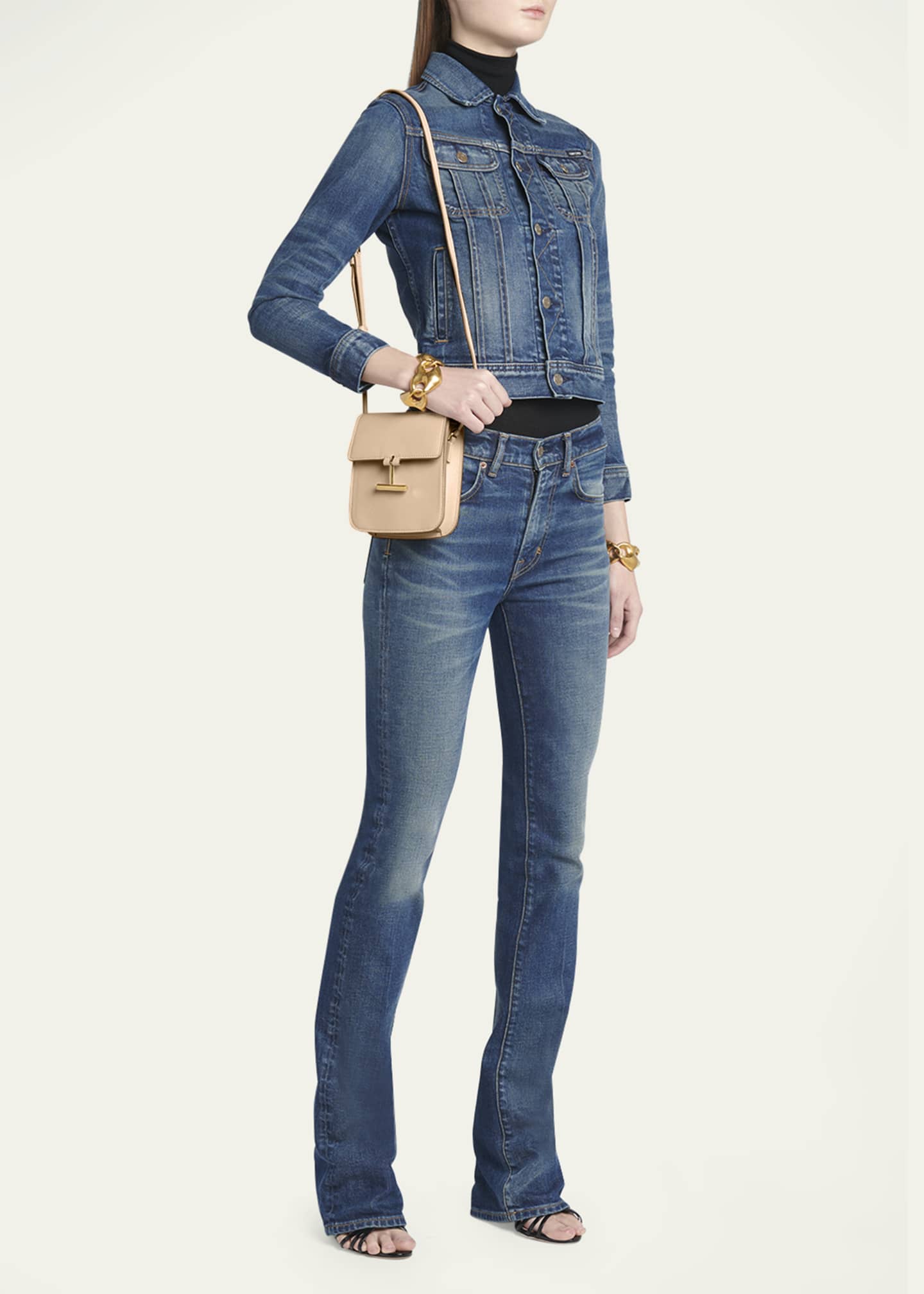 TOM FORD Tara Mini Bag on Strap Image 5 of 6