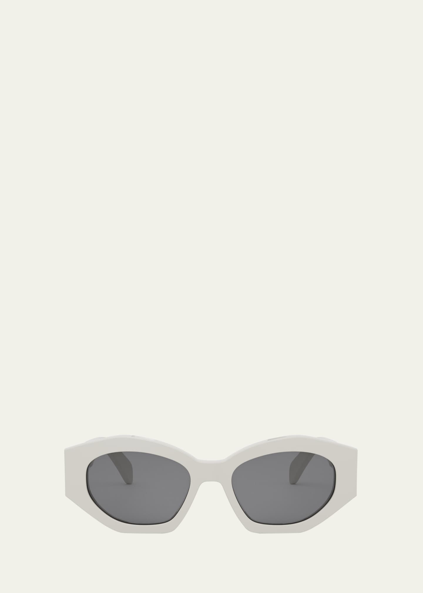 Celine Triomphe Acetate Oval Sunglasses Image 1 of 3