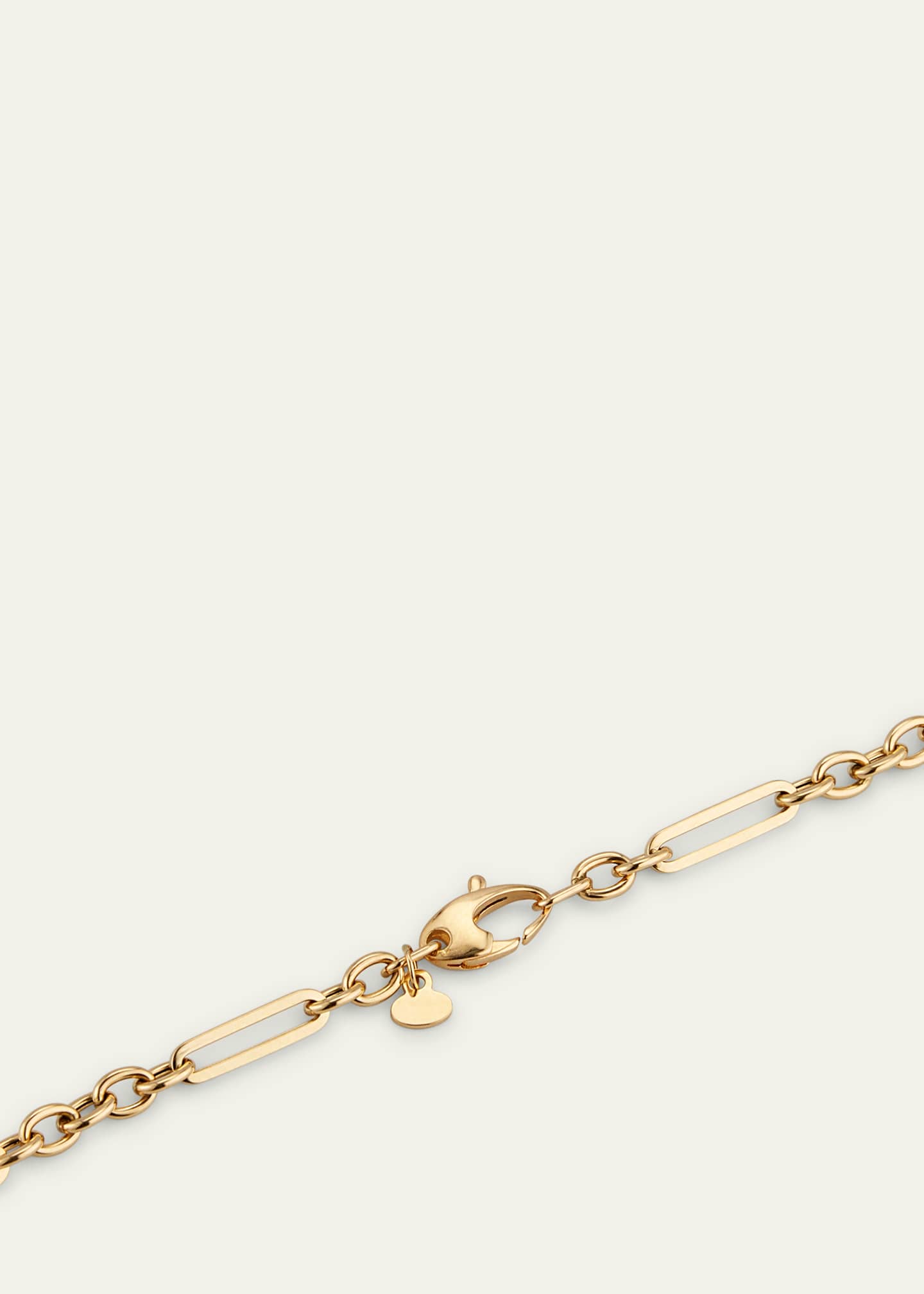 Brent Neale 18K Yellow Gold Large Polished Shell Pendant Necklace with Diamonds Image 4 of 4