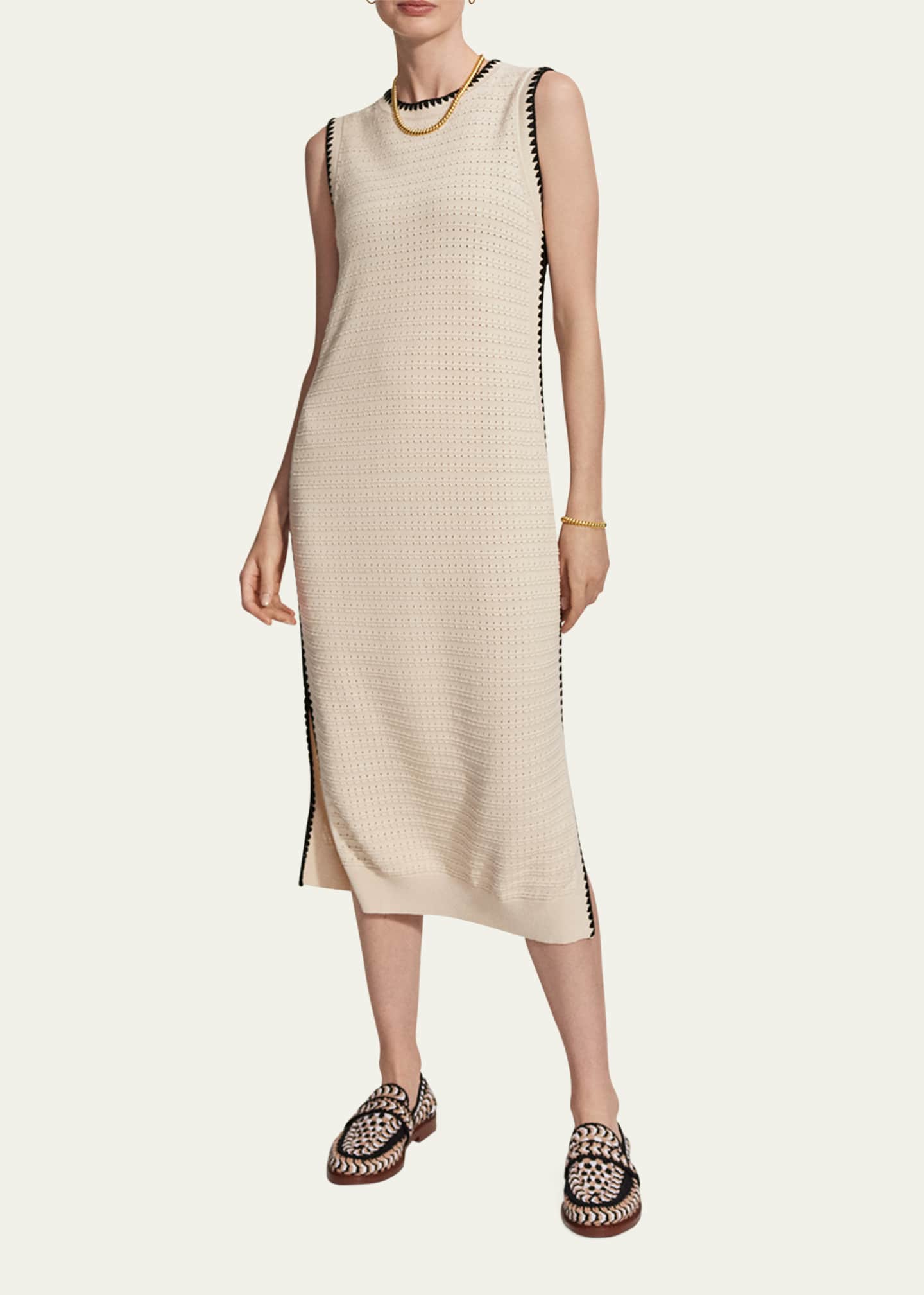 Varley Dwight Knit Tank Midi Dress Image 2 of 5