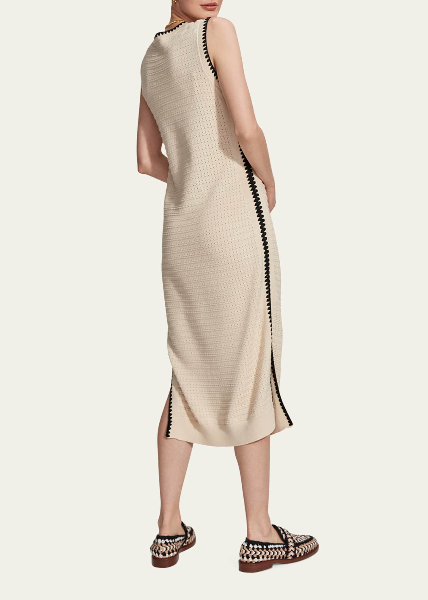 Varley Dwight Knit Tank Midi Dress Image 3 of 5