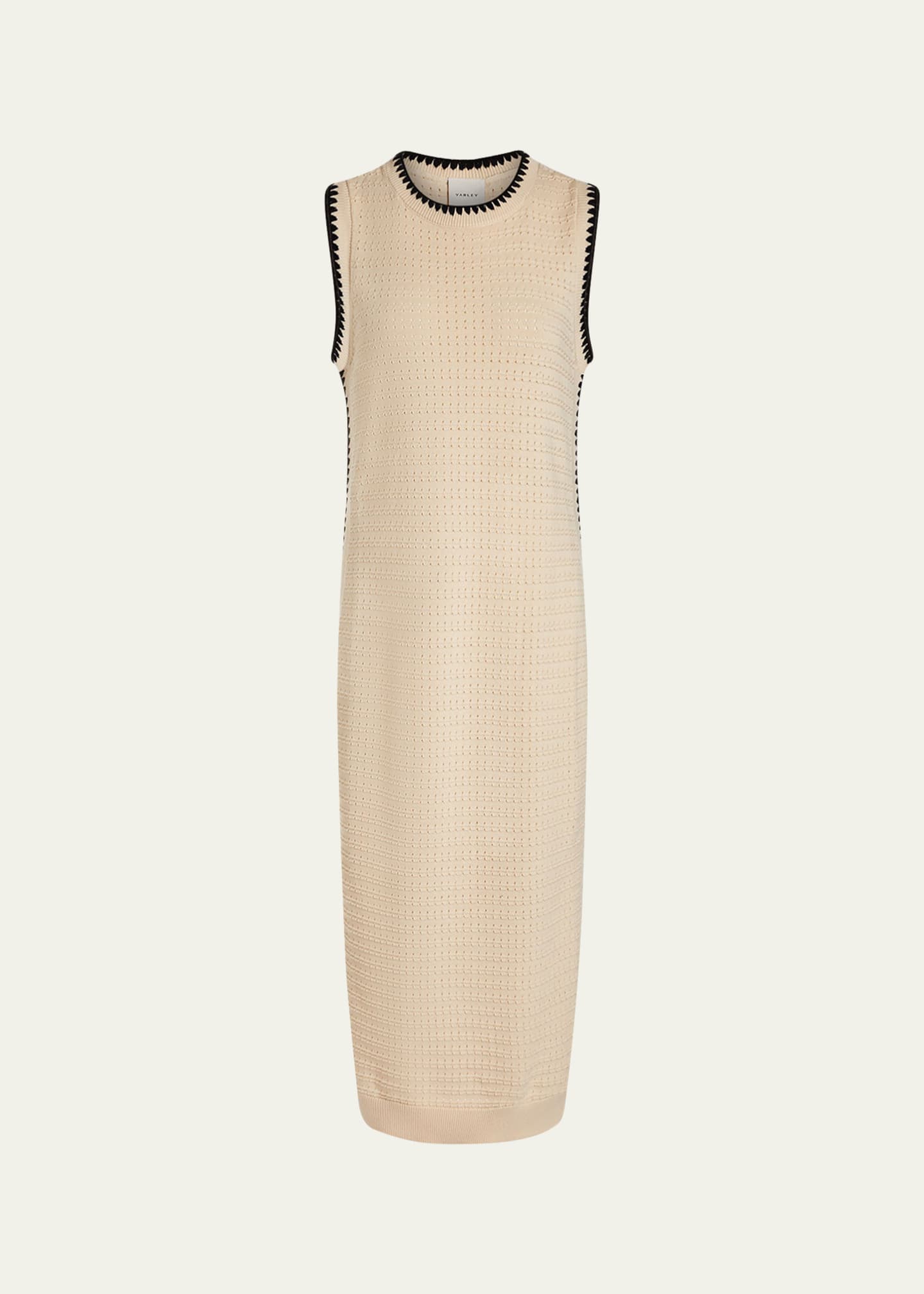 Varley Dwight Knit Tank Midi Dress Image 1 of 5