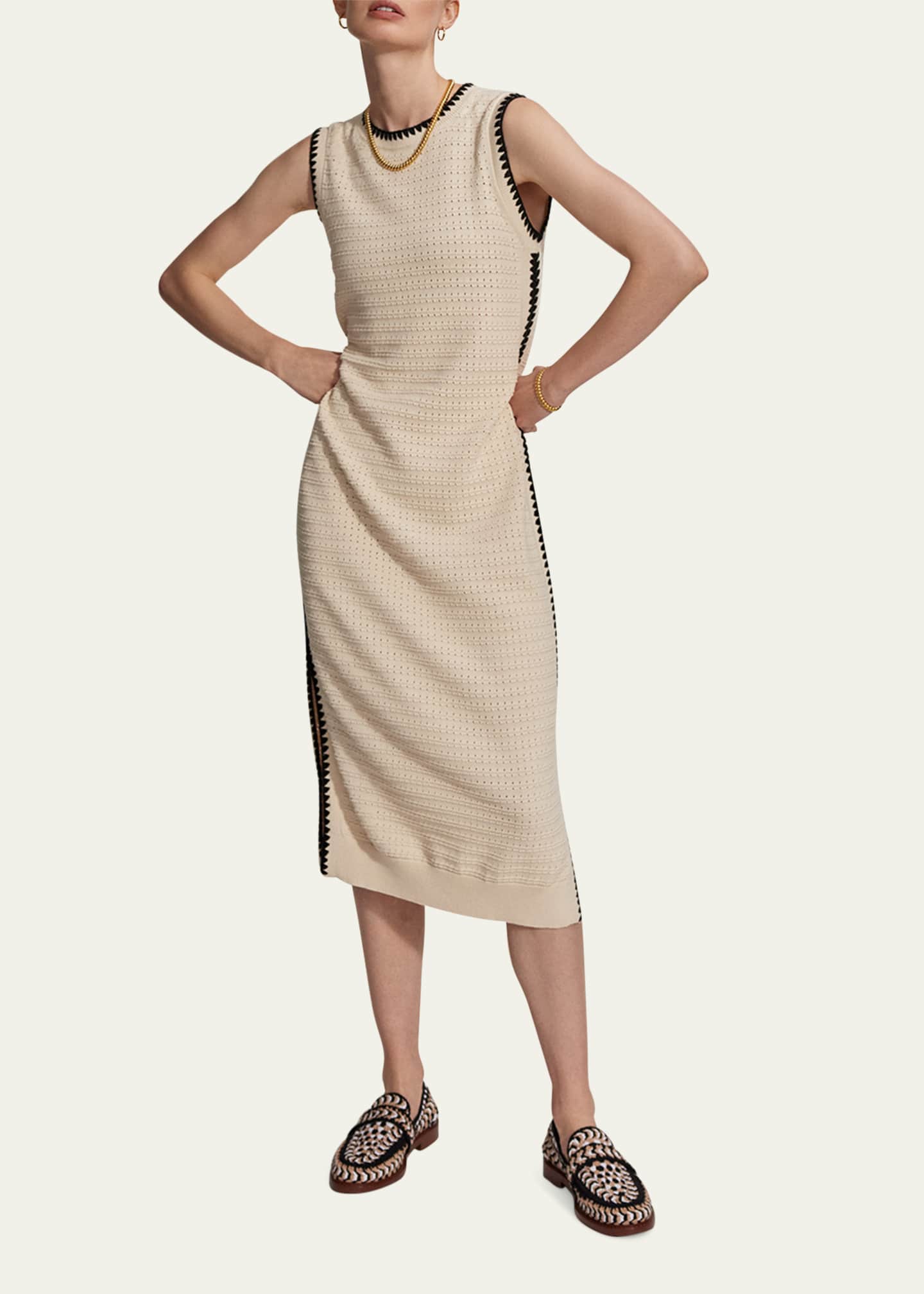 Varley Dwight Knit Tank Midi Dress Image 5 of 5