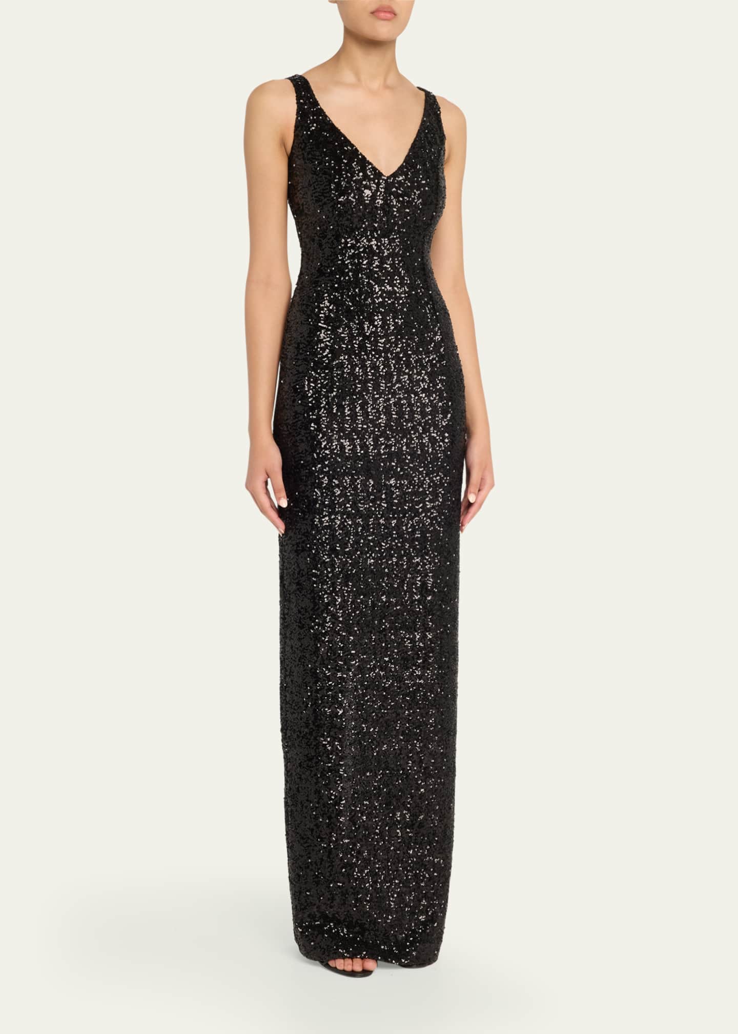 michael kors elegant dresses Michael Kors Collection Stretch Matte-Jersey Illusion Gown