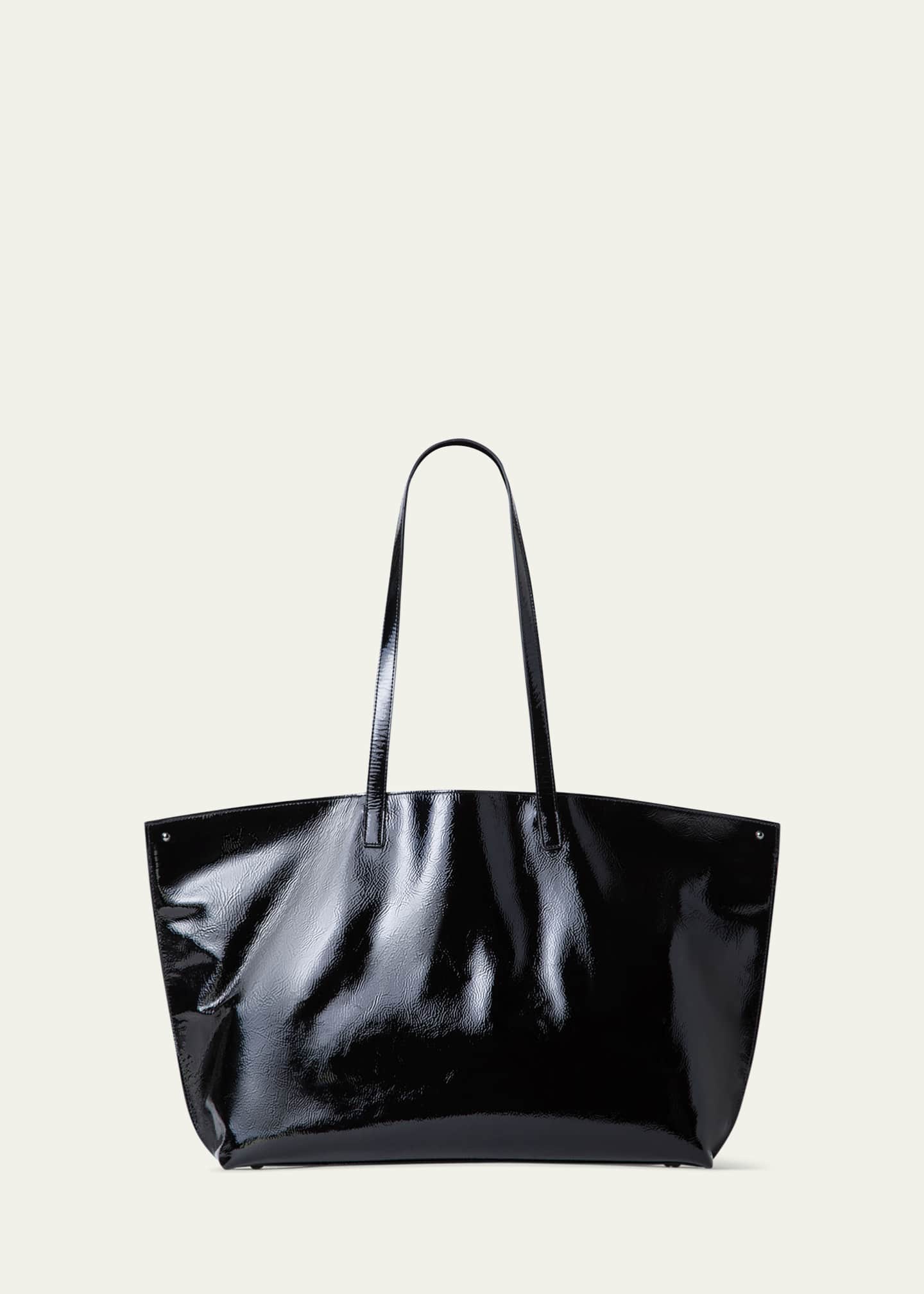 Akris Ai Medium Lacquered Leather Tote Bag Image 2 of 5