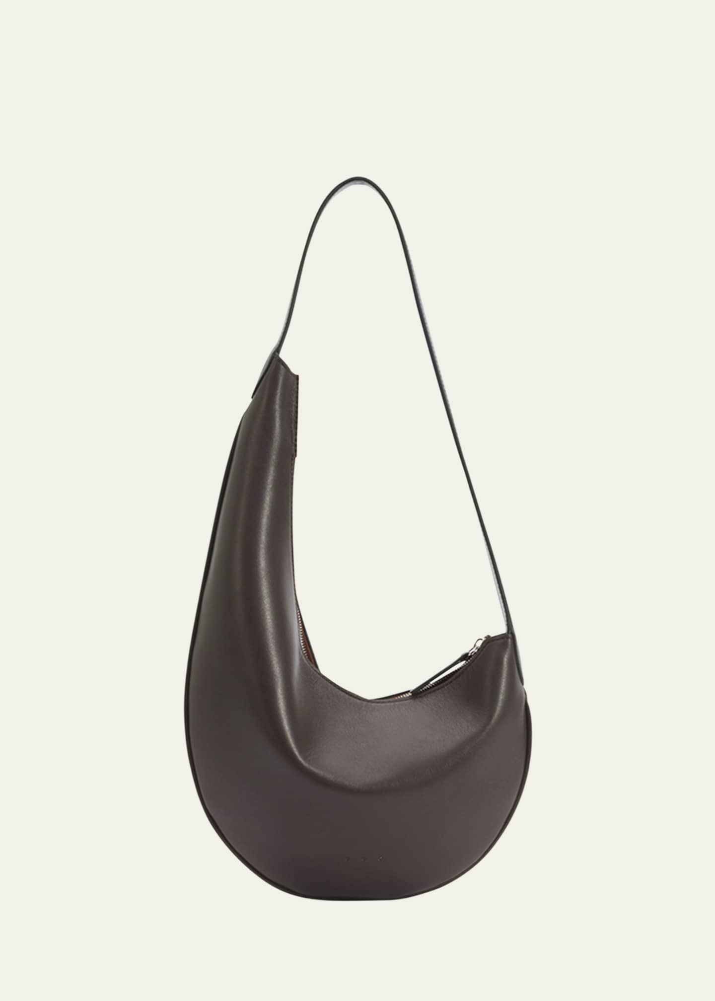 Aesther Ekme Lune Mini Zip Calfskin Hobo Bag Image 1 of 3