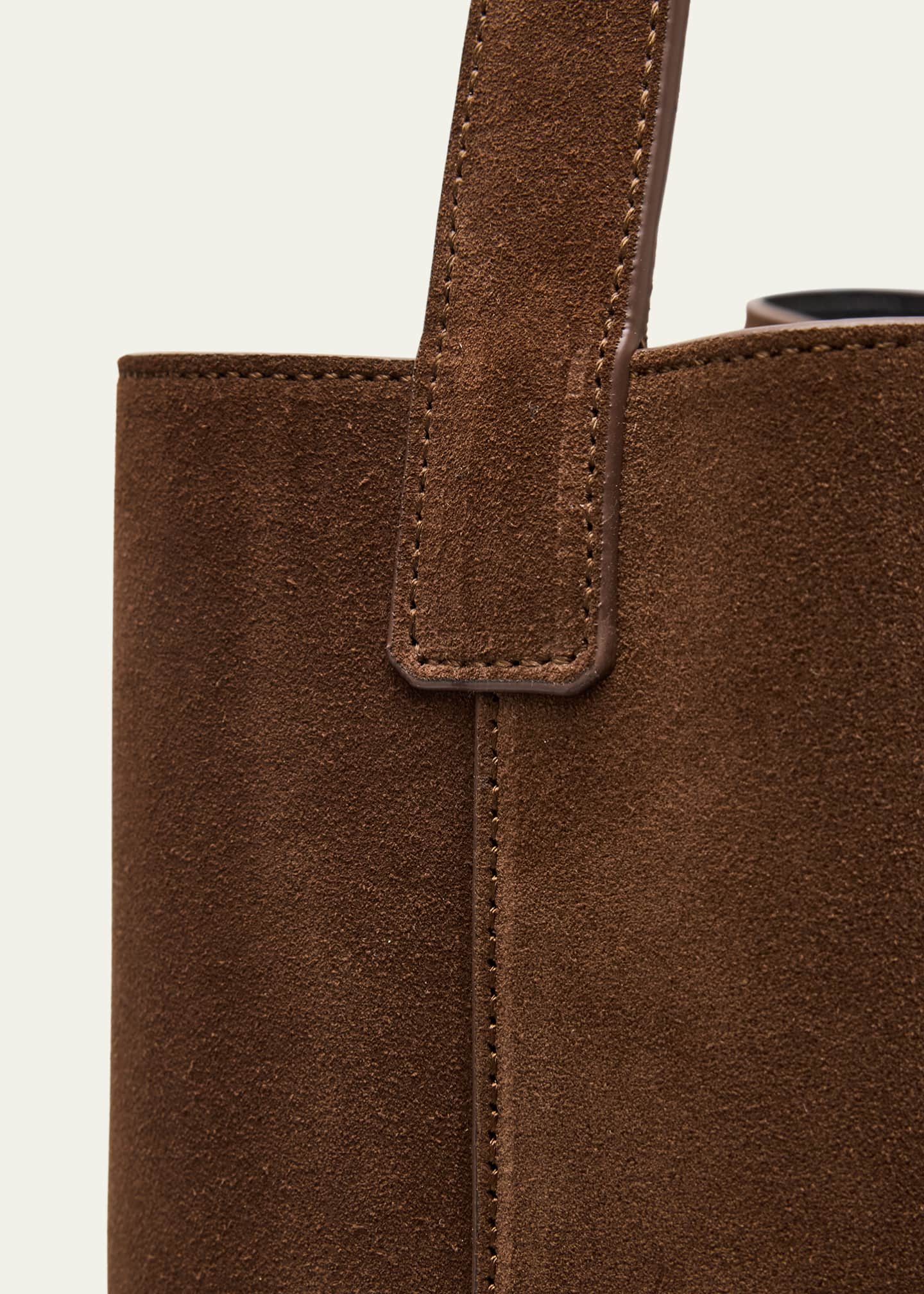 Aesther Ekme Sac Calfskin Suede Shoulder Bag Image 6 of 6