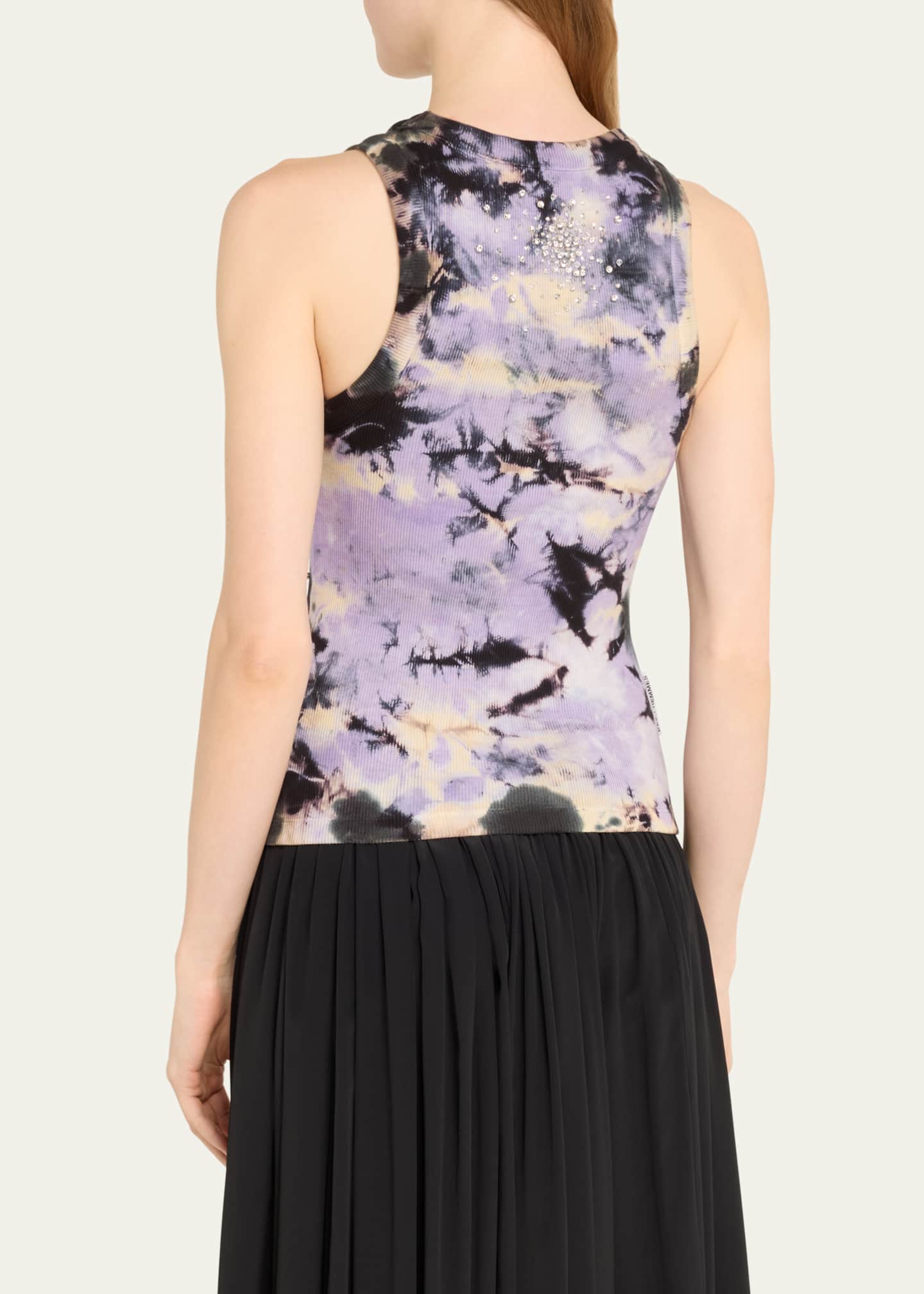 Des Phemmes Tie-Dye Tank Top Image 3 of 5