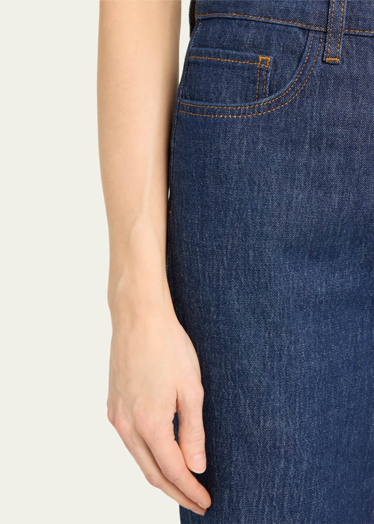 Triarchy Ms. Onassis V-High Rise Wide-Leg Jeans Image 5 of 5