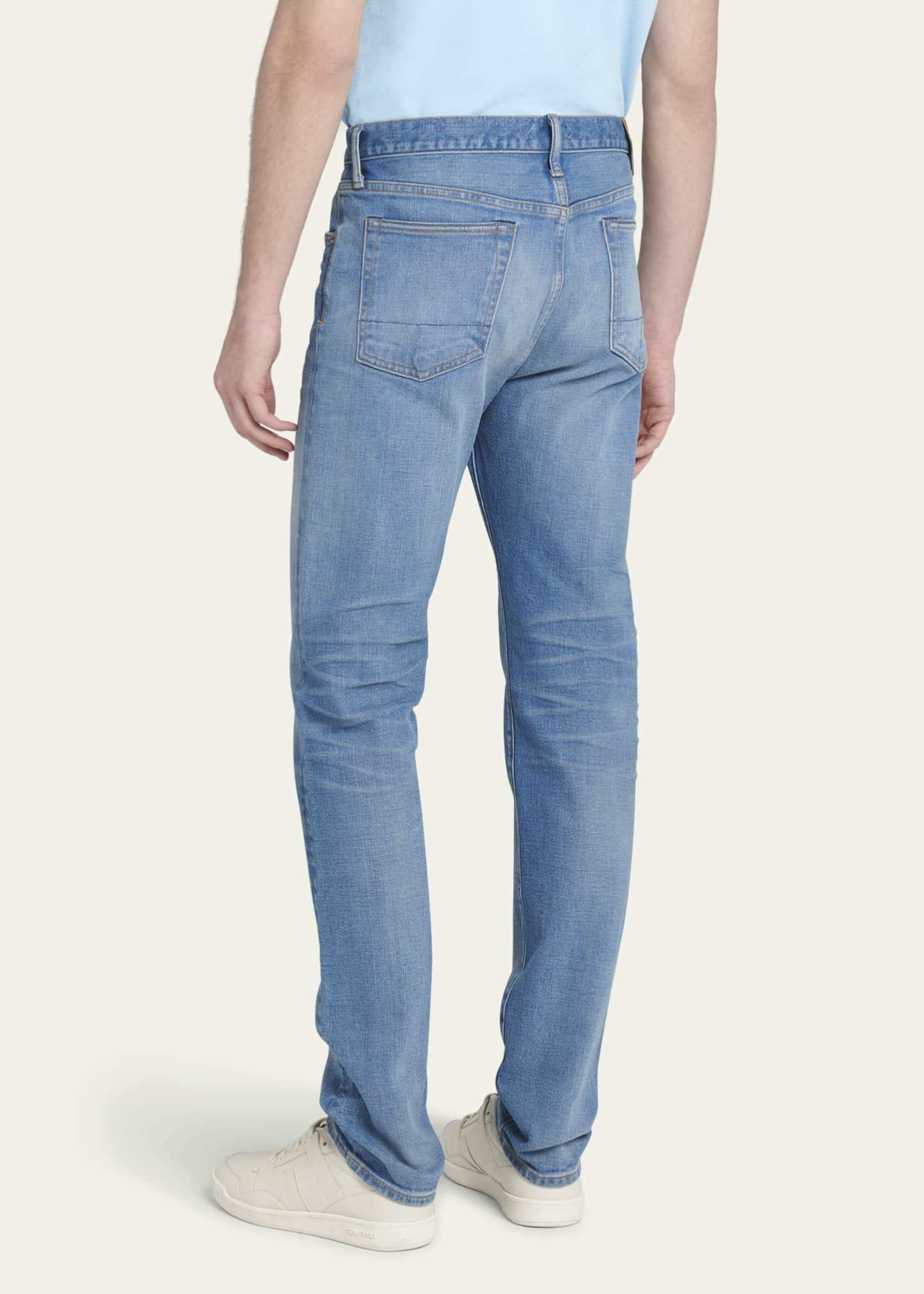 【送料&関税込】Tom Ford High-rise Skinny-fit Jeans TOM FORD Faded Skinny Jeans | Blue | FARFETCH