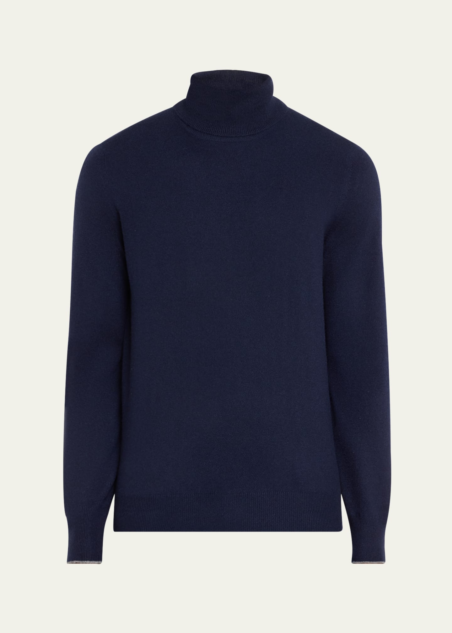 Brunello Cucinelli Men s Solid Cashmere Turtleneck Bergdorf Goodman