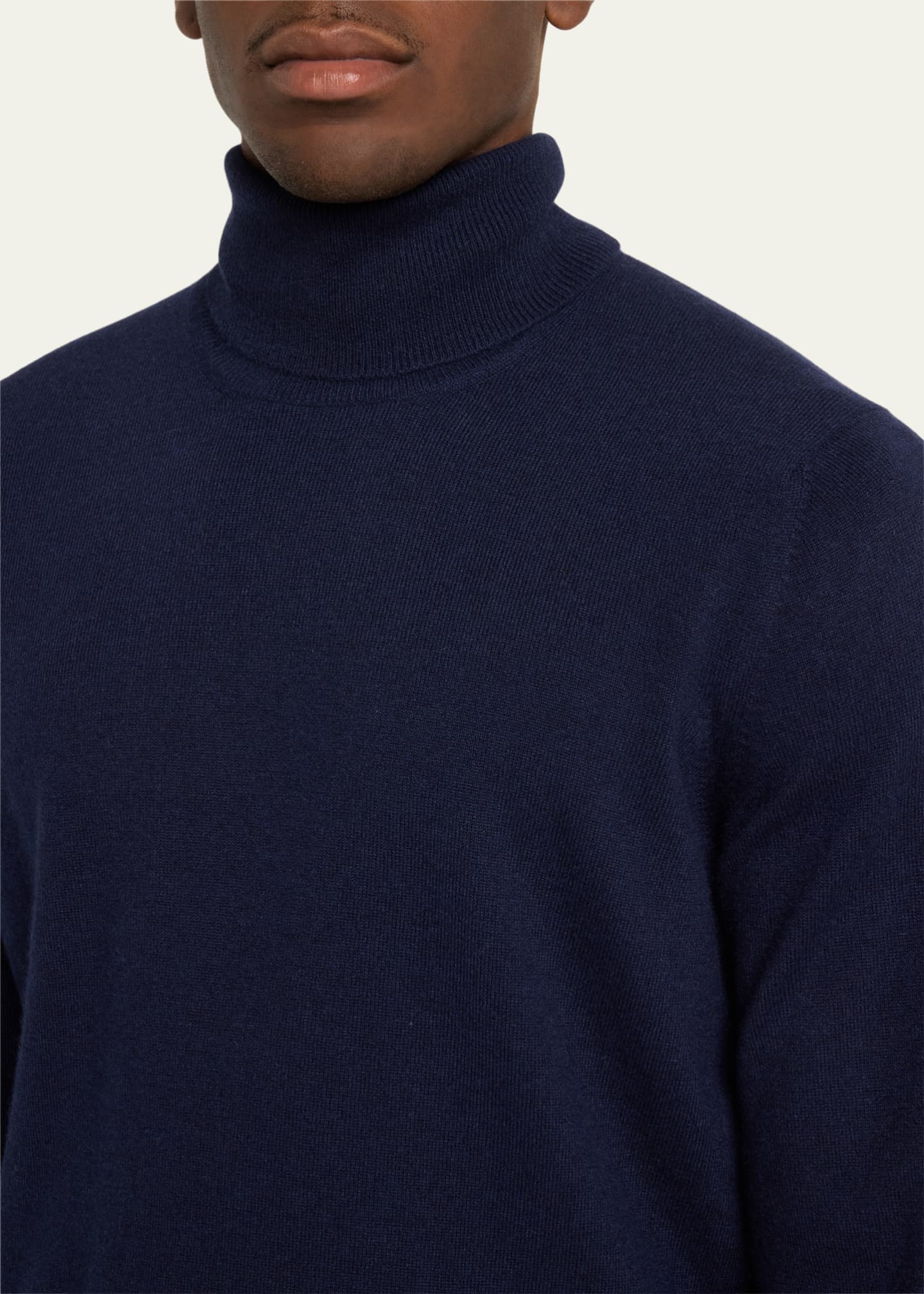 Brunello Cucinelli Men's Solid Cashmere Turtleneck