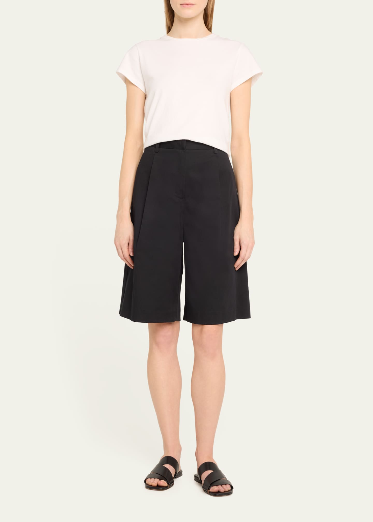 Matteau Long Chino Shorts Image 2 of 5
