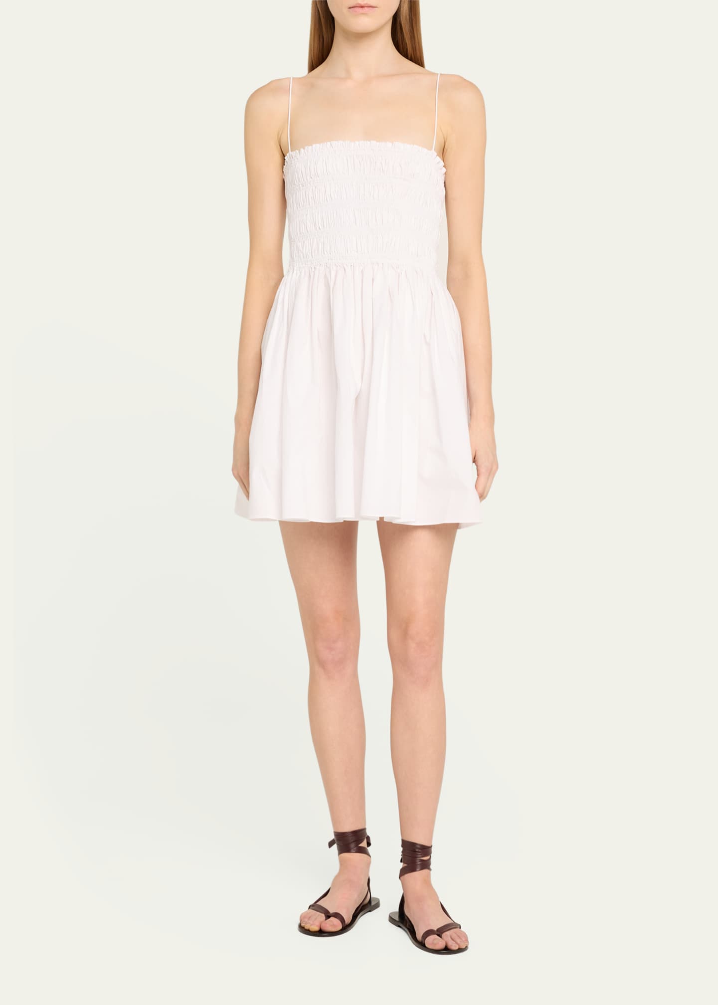 Matteau Shirred Bodice Mini Dress Image 2 of 5