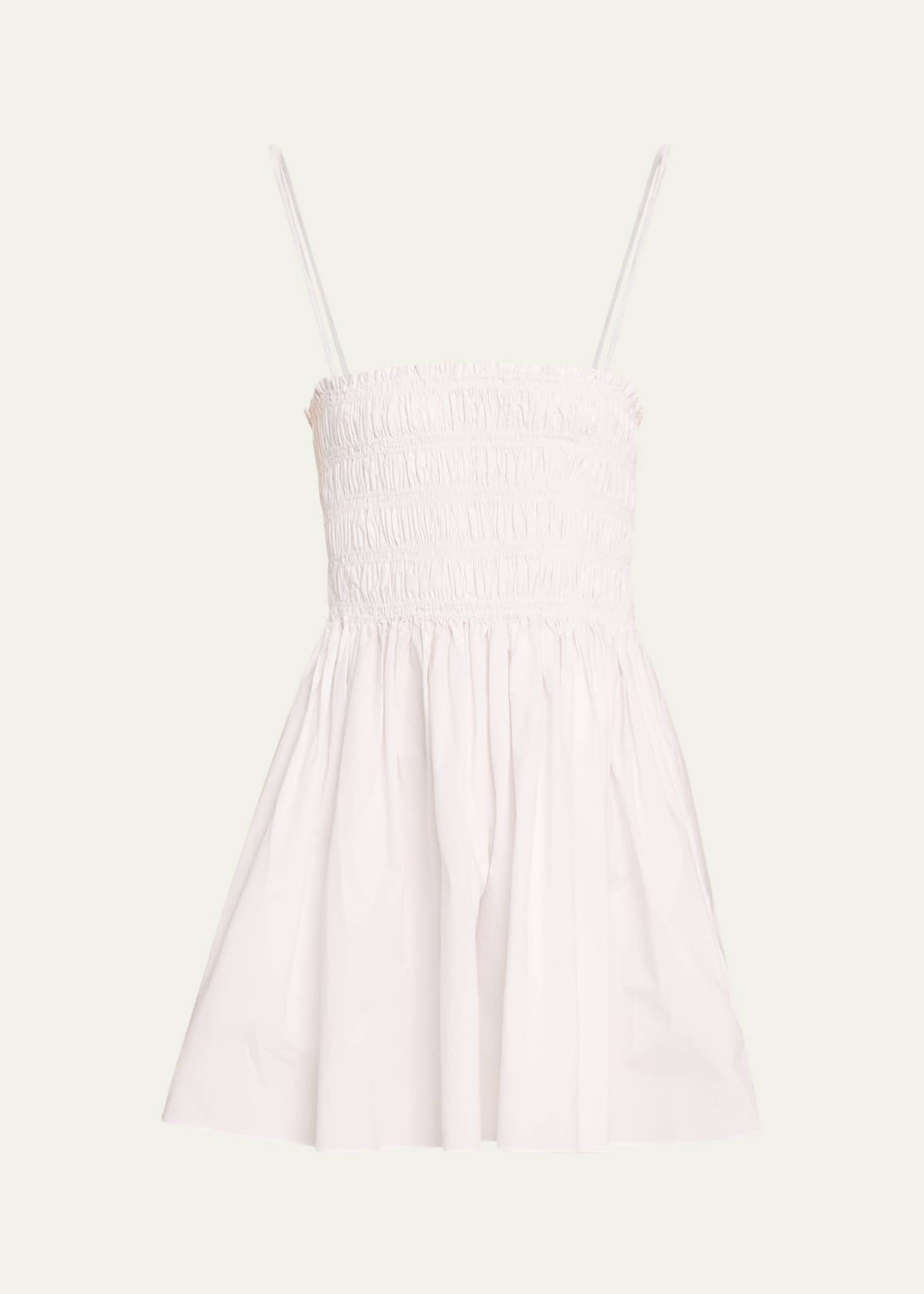 Matteau Shirred Bodice Mini Dress Image 1 of 5