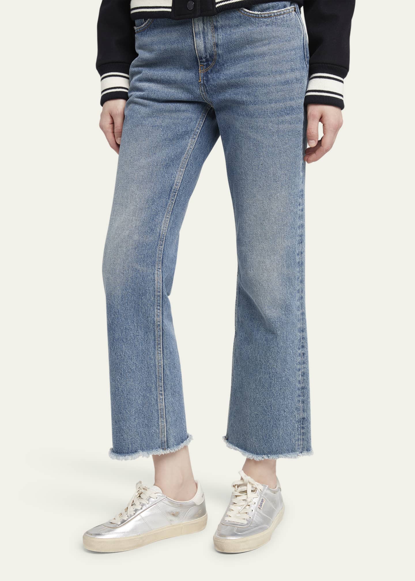Soul Star Metallic Leather Low-Top Sneakers