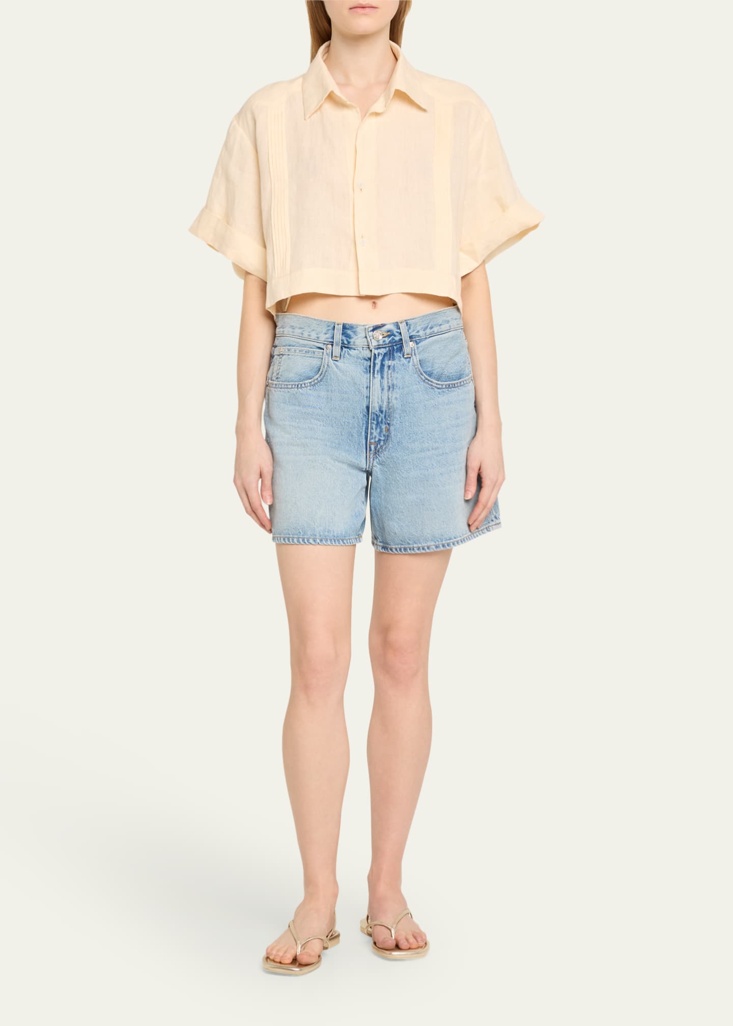 Johanna Ortiz Cloud Forest Linen Shirt Image 2 of 5